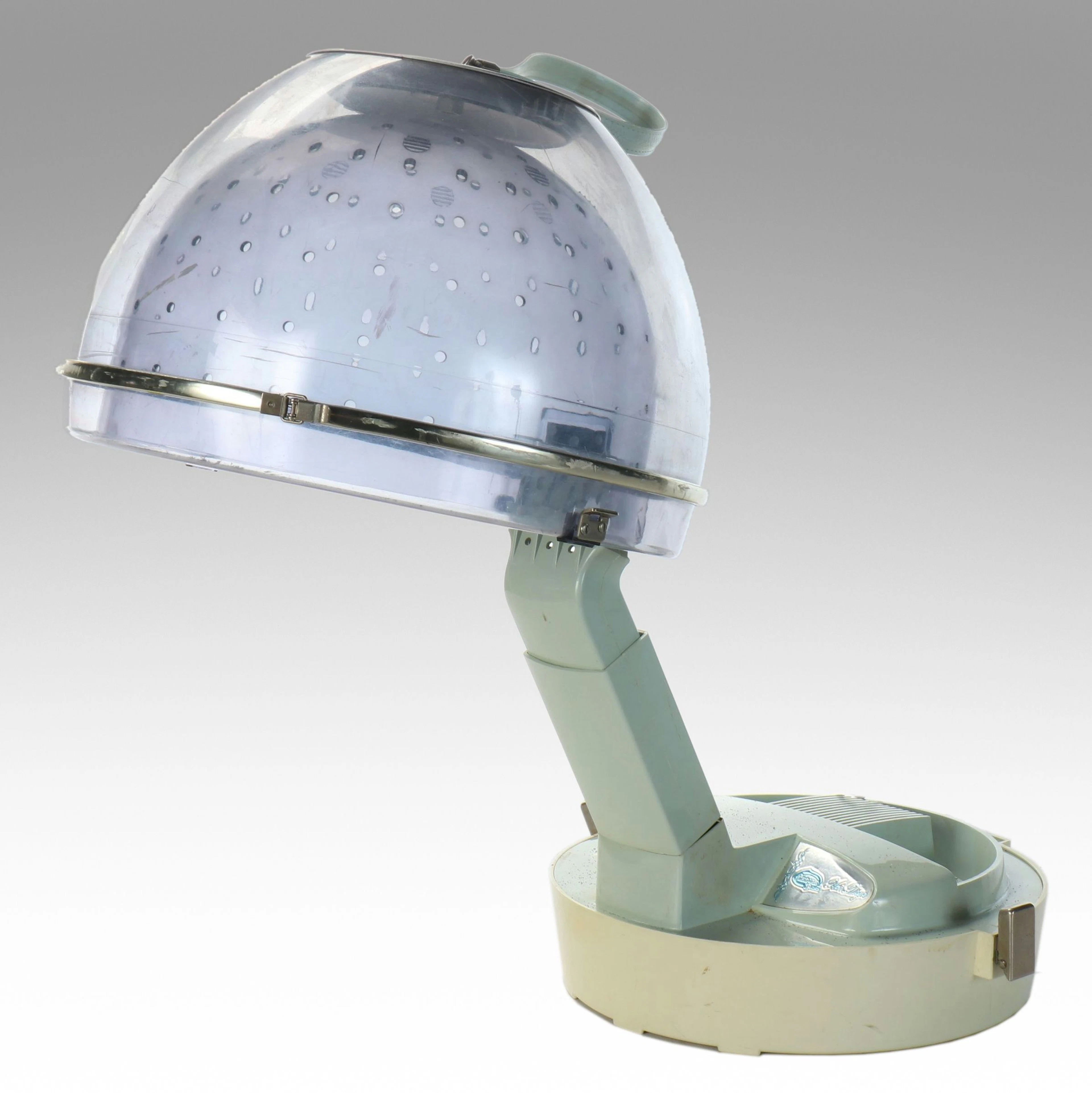 Lady Sunbeam Portable Hooded Hair Dryer, Mid-20th Century