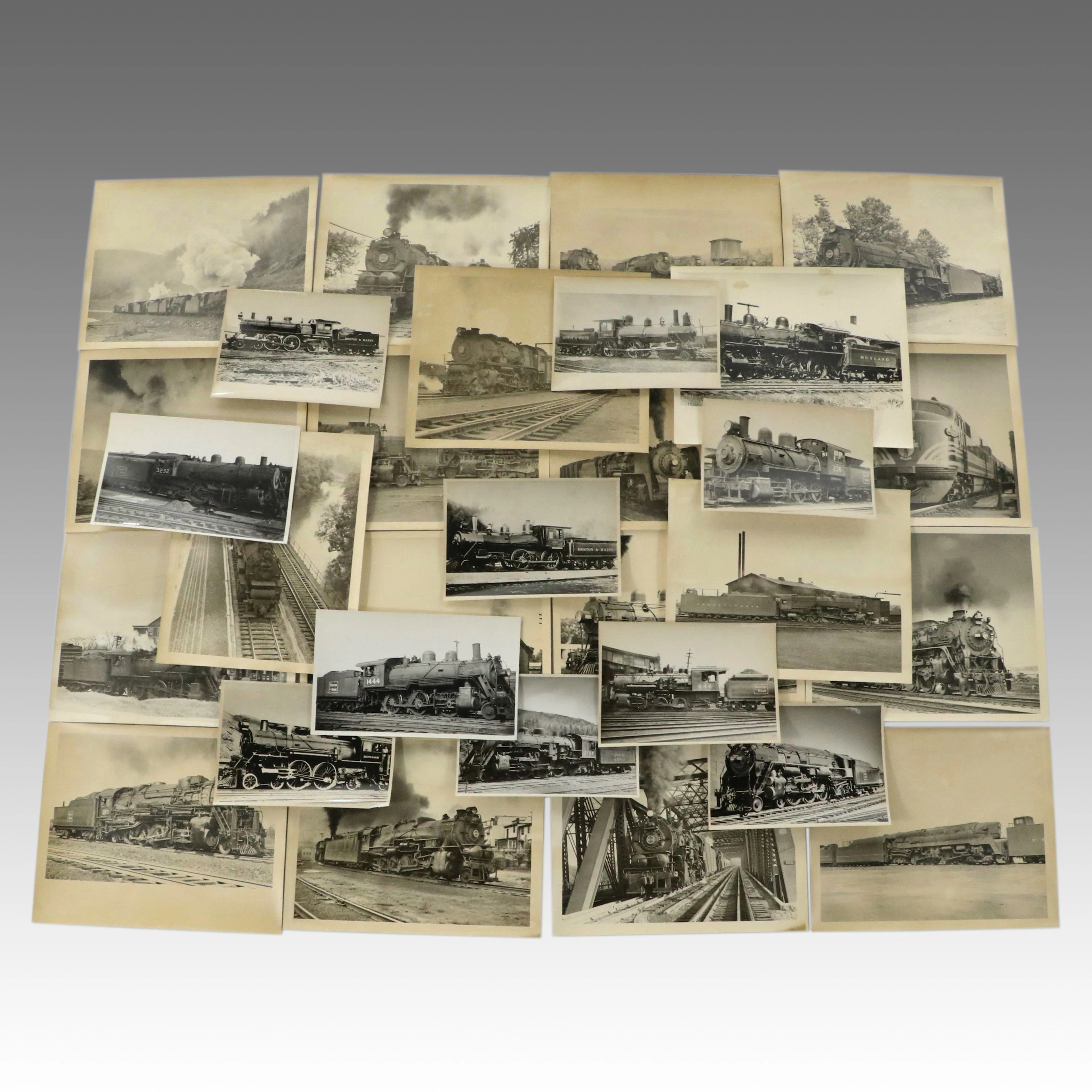 Northeastern American Class I Railroad Silver Gelatin Photographs