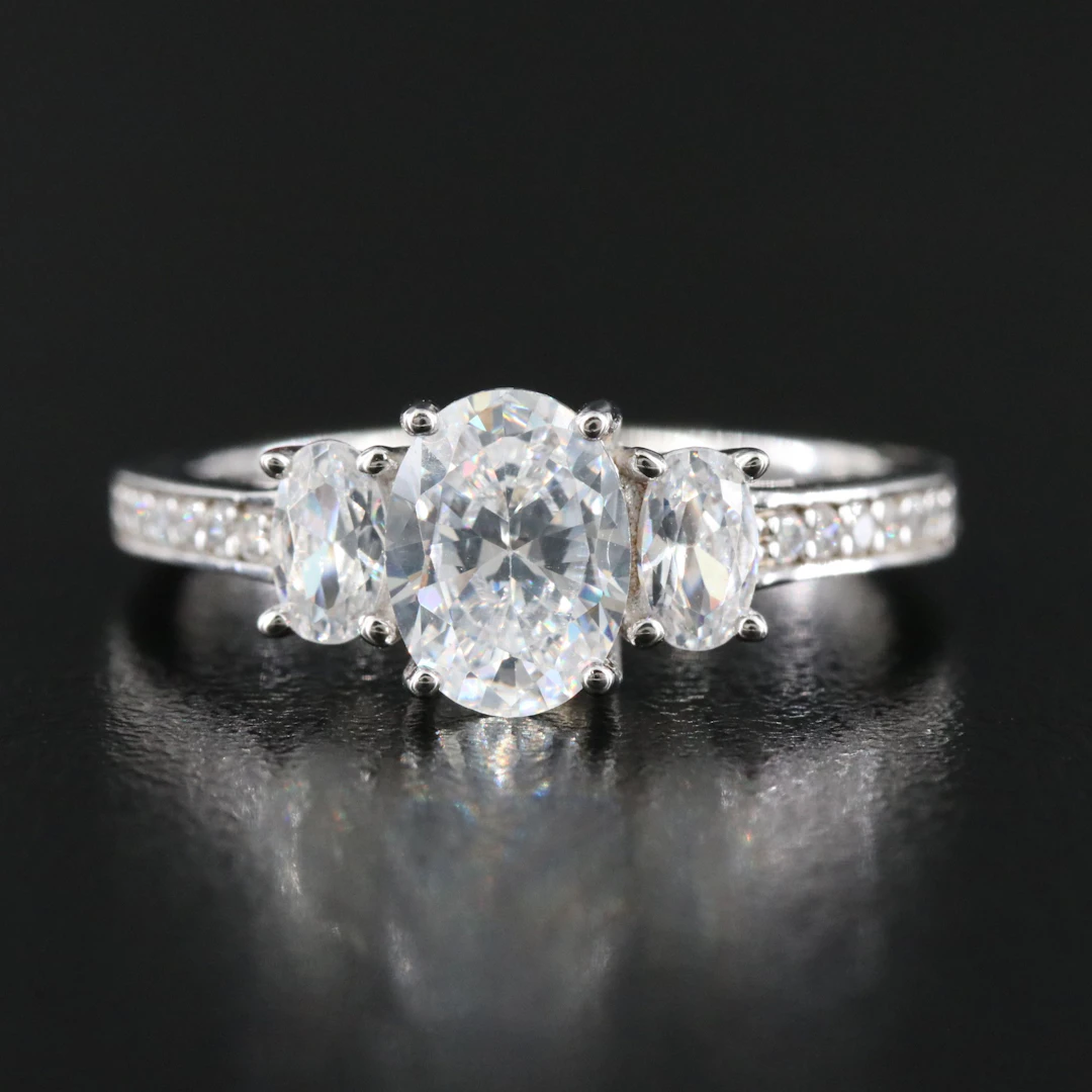 Sterling CZ Ring