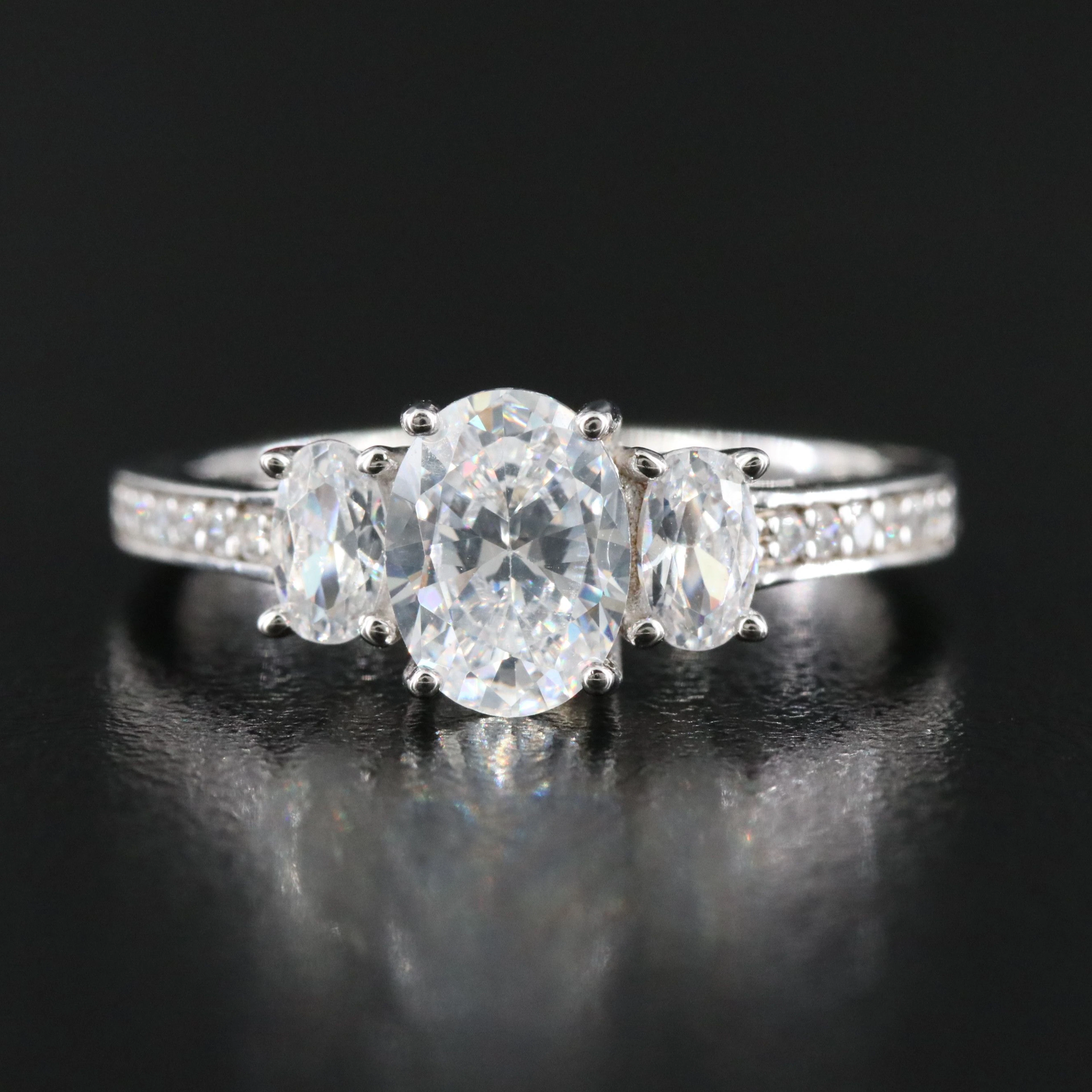 Sterling CZ Ring