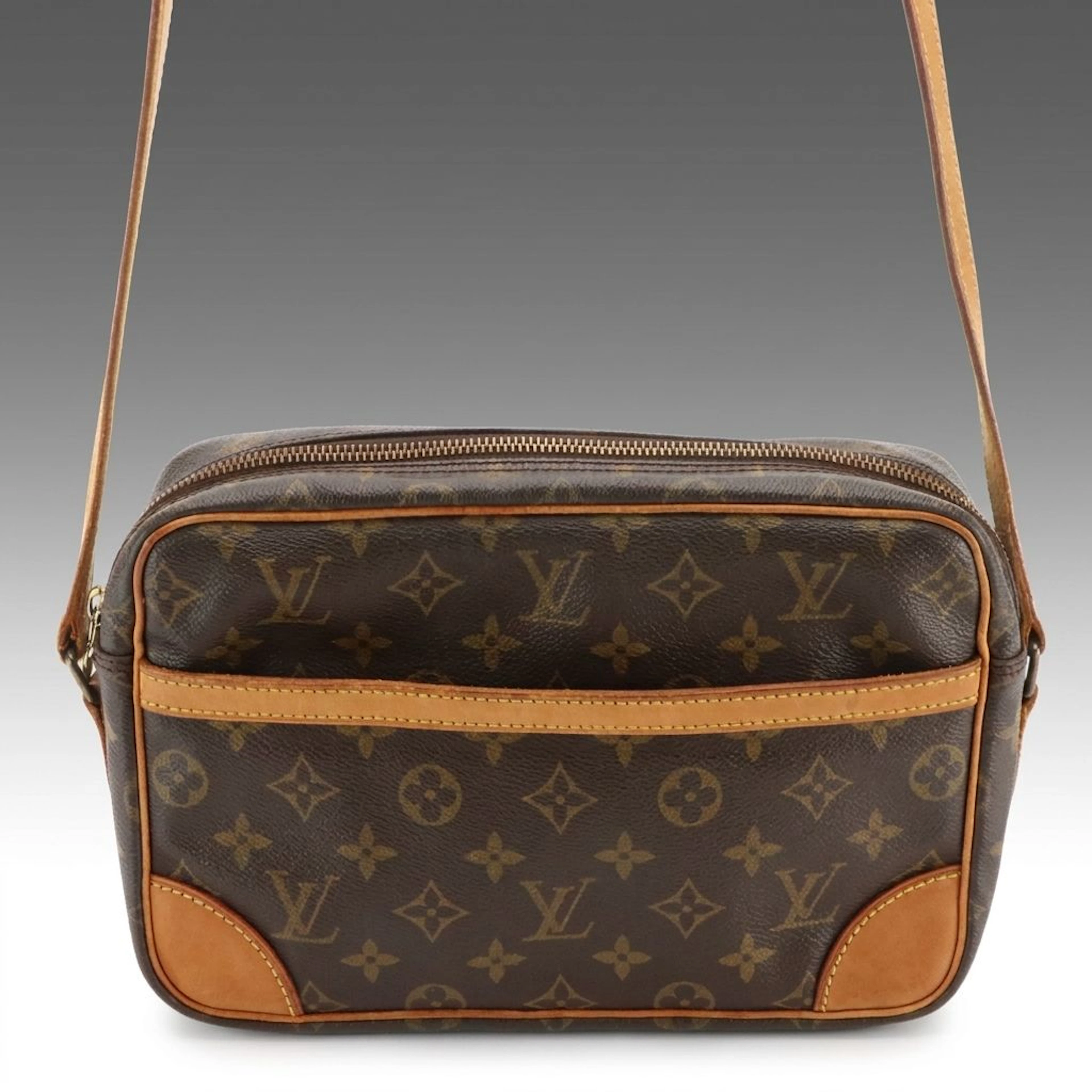 Louis Vuitton Trocadéro 27 Bag in Monogram Canvas and Vachetta Leather