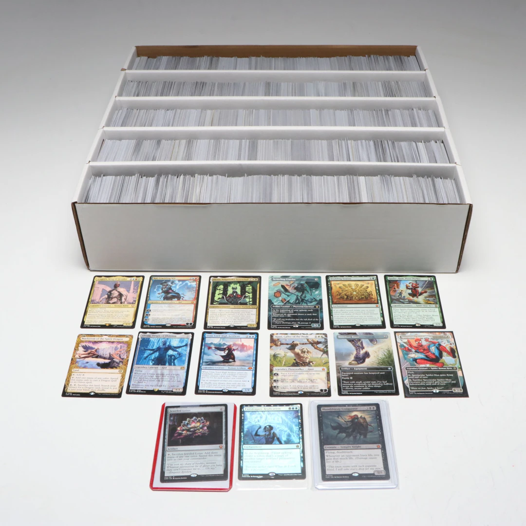 Magic: The Gathering Trading Cards Featuring Bloodthirsty Conqueror and More
