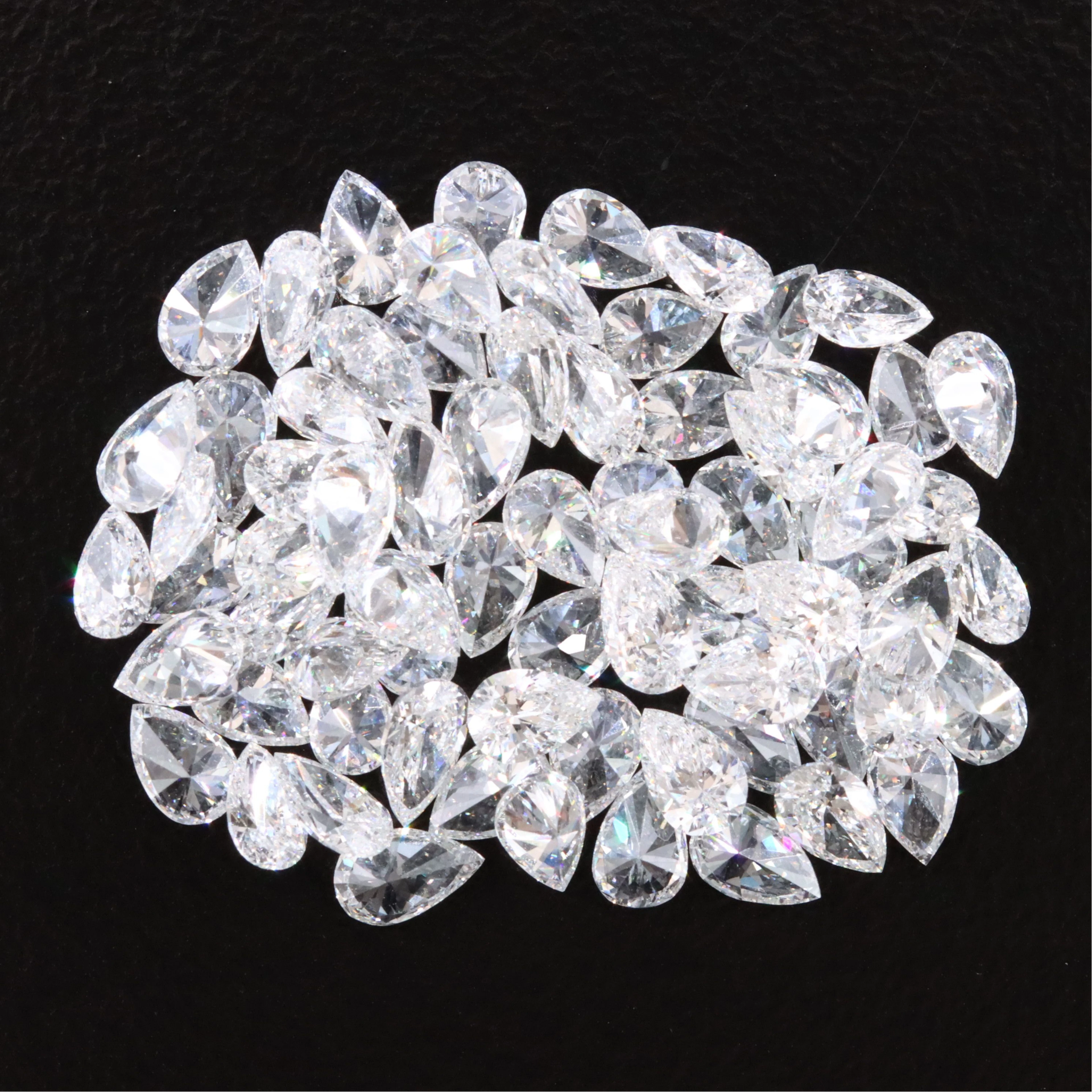 Loose 7.02 CTW Lab Grown Diamond Lot