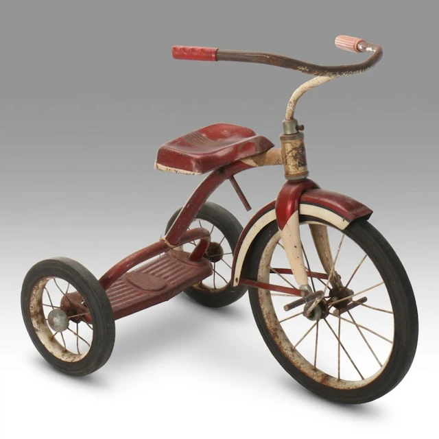Radio Flyer "Western Flyer" Tricycle, Mid to Late 20th Century