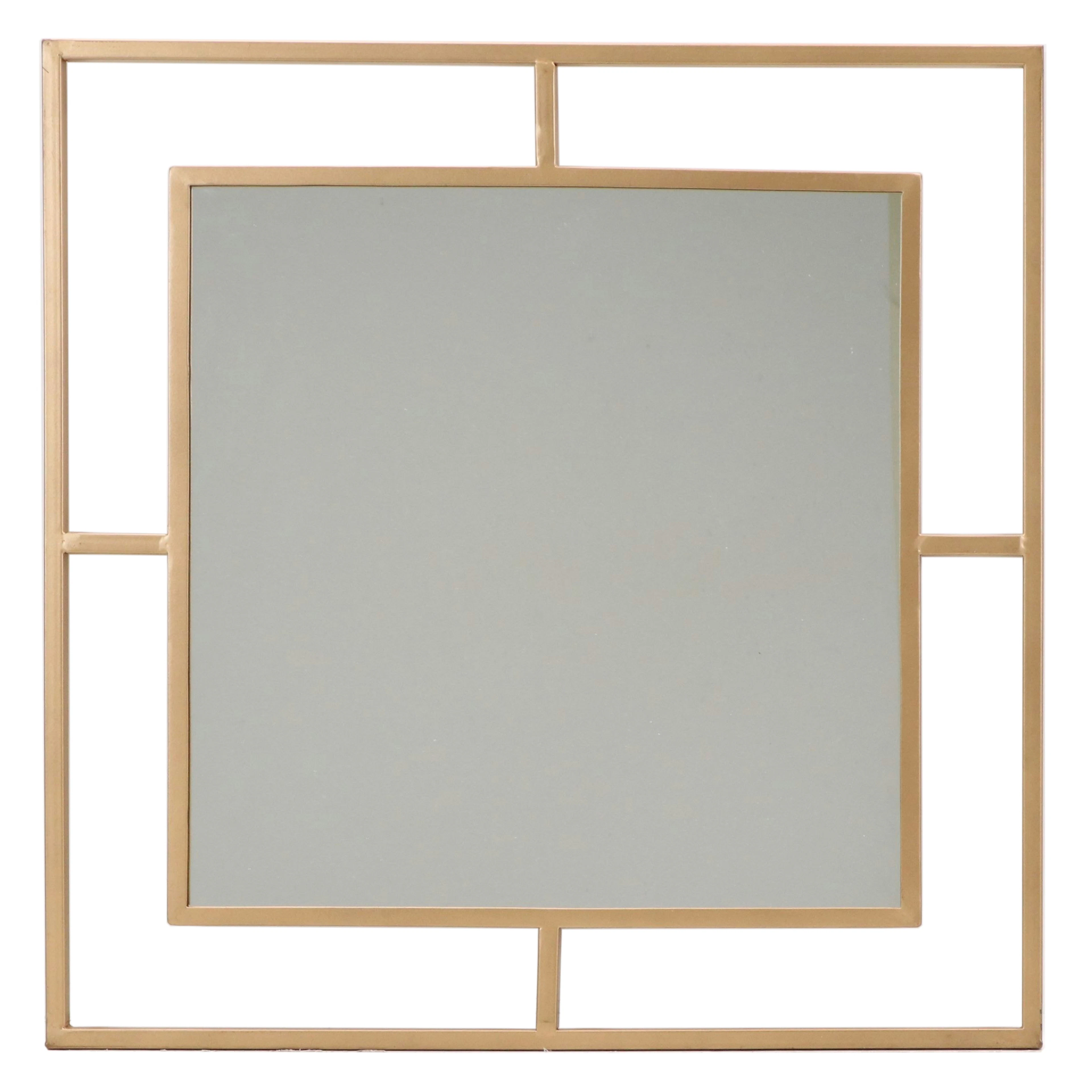 Green Fly Industries Modernist Style Wall Mirror, 2018