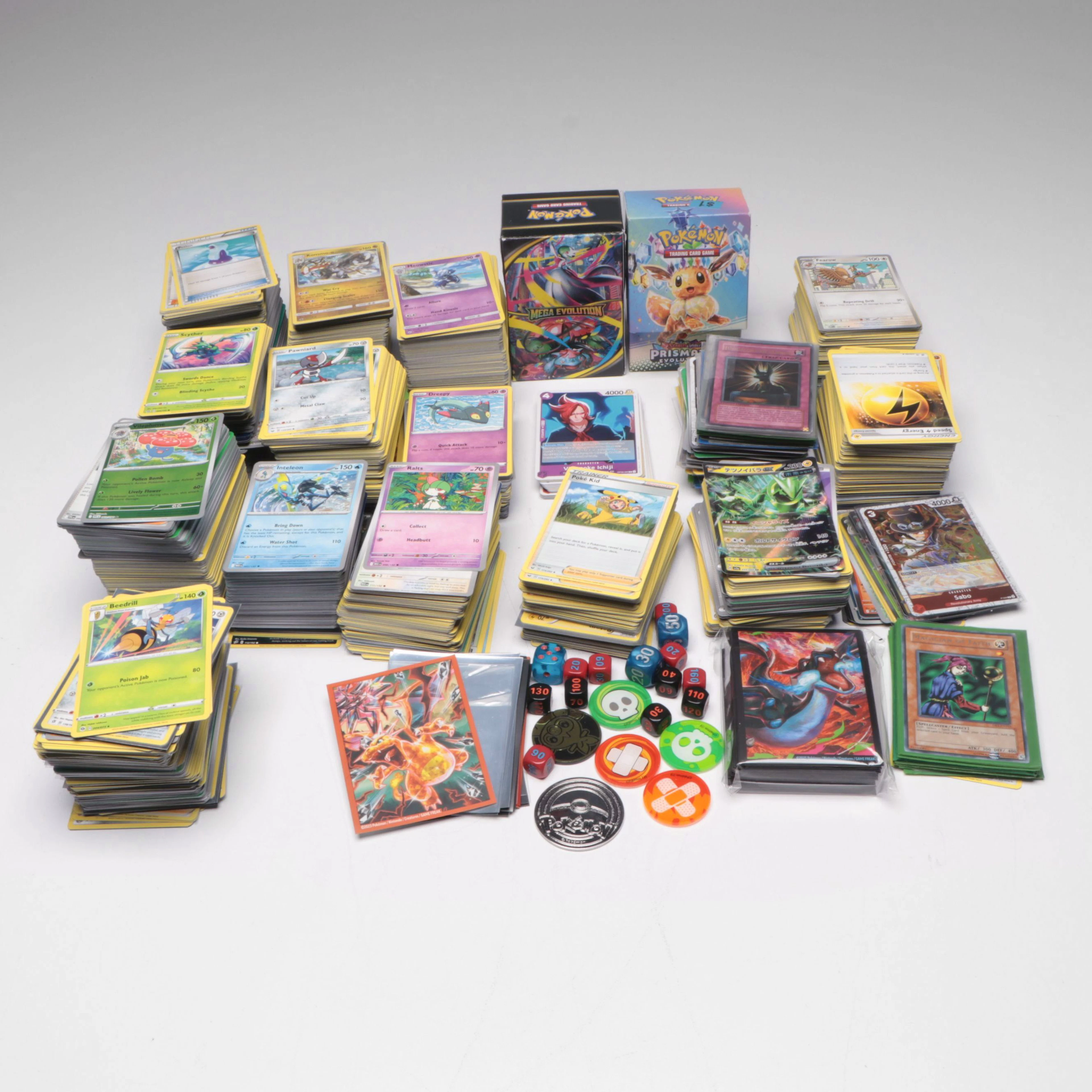 Pokémon, Yu-Gi-Oh! and One Piece Trading Cards and More