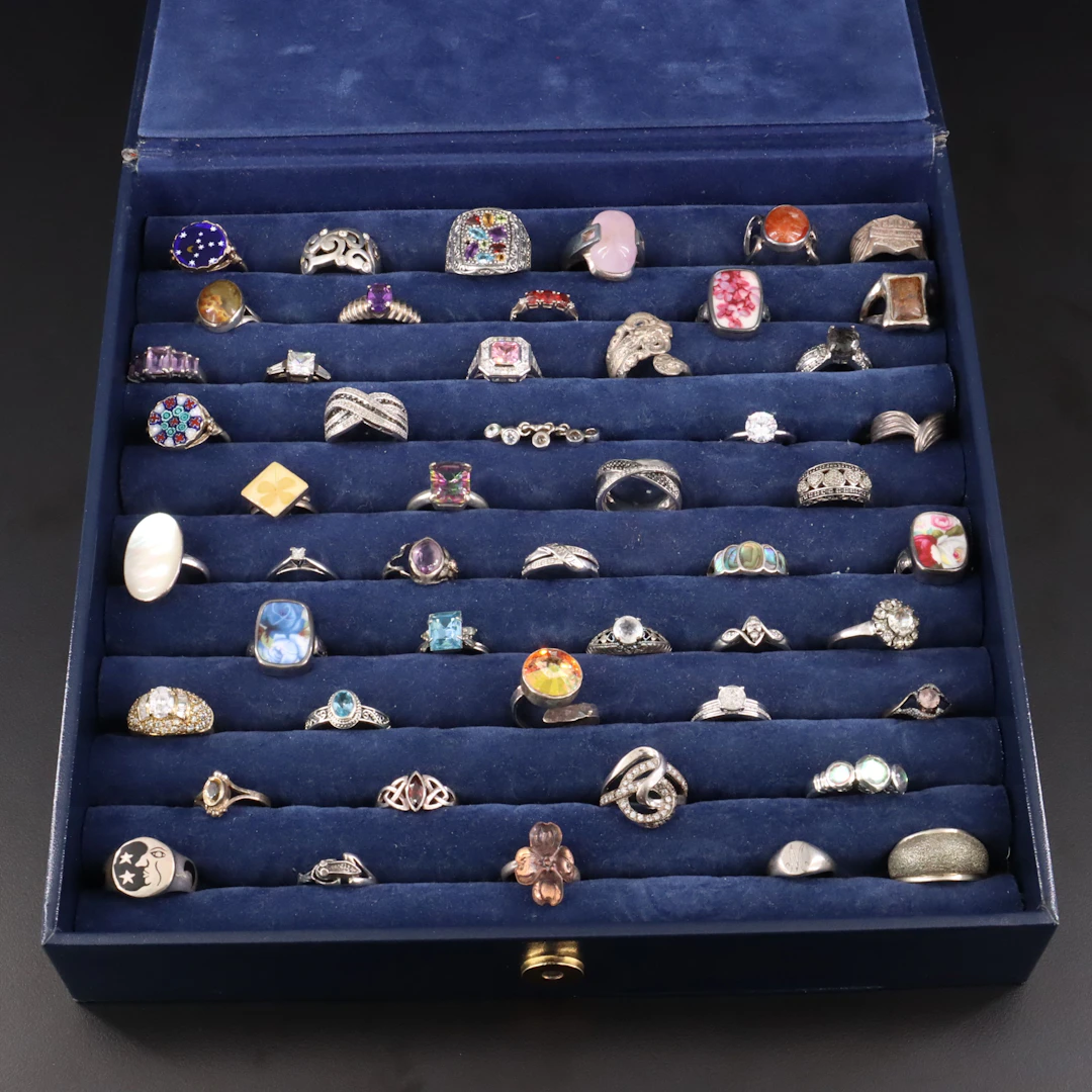 Uncommon Discoveries: Sterling Ring Collection