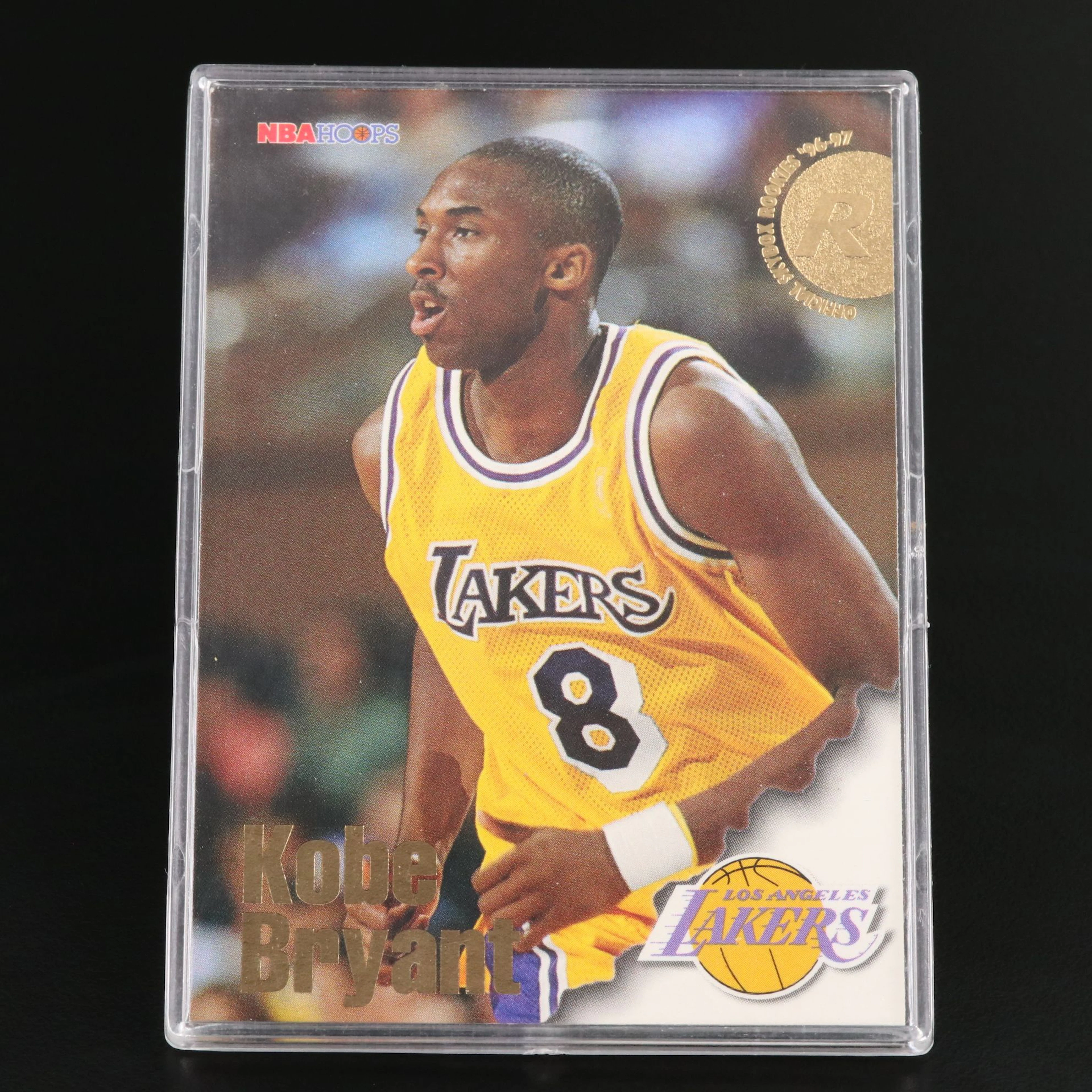 1996-97 NBA Hoops Kobe Bryant Los Angeles Lakers Rookie Card