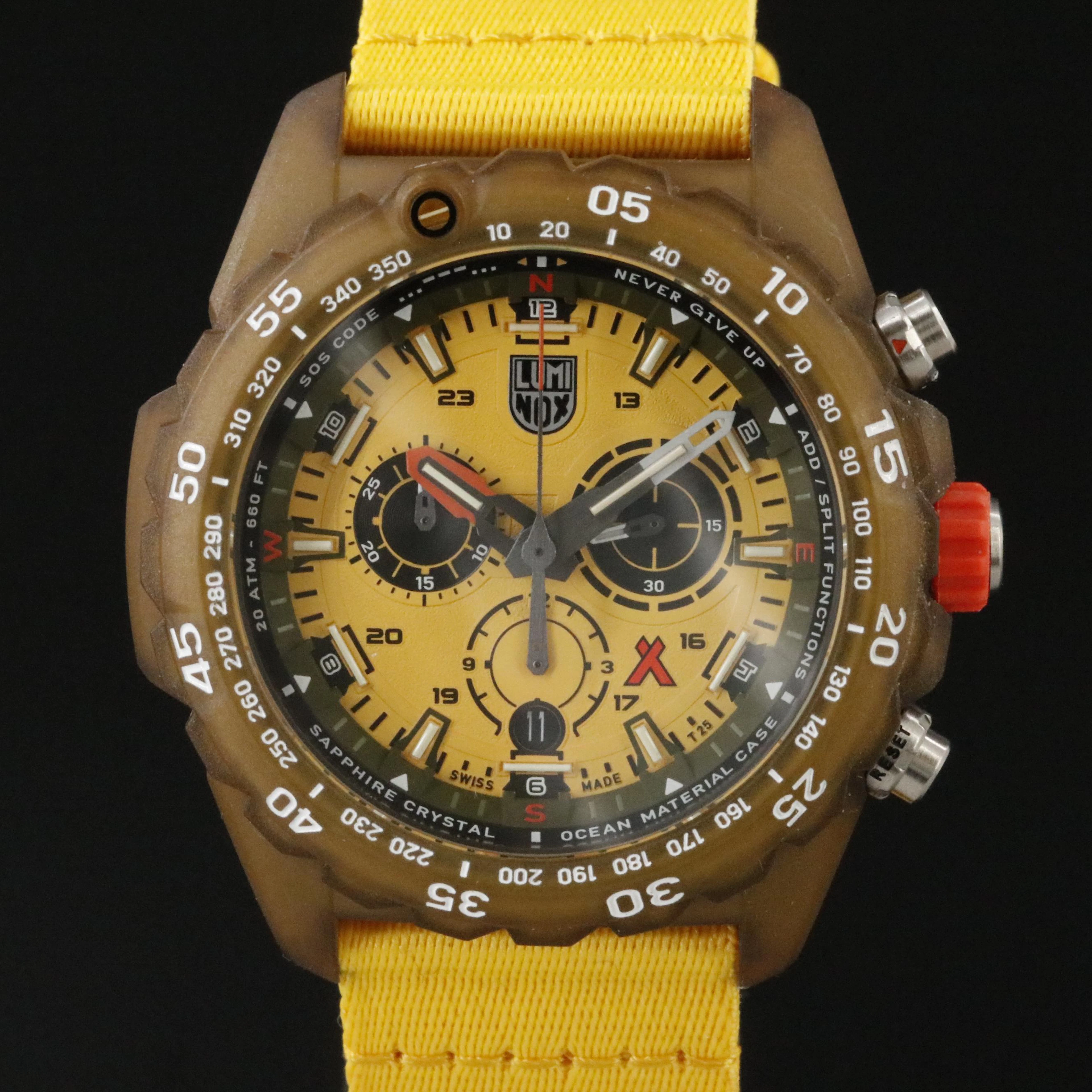Luminox Bear Grylls Survival Eco Quartz Chronograph Watch 3740-52089