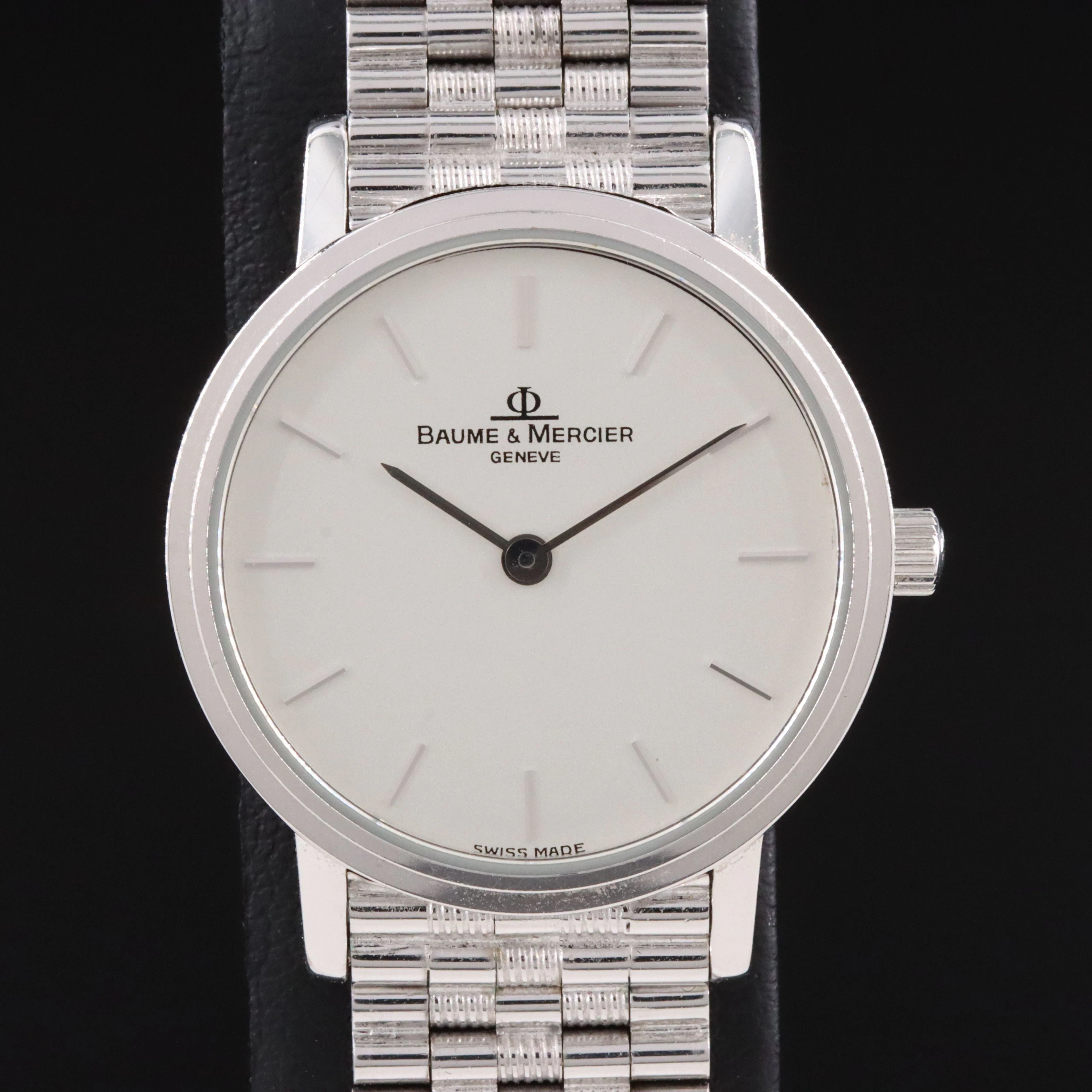 Baume & Mercier 18K White Gold Watch MV045118