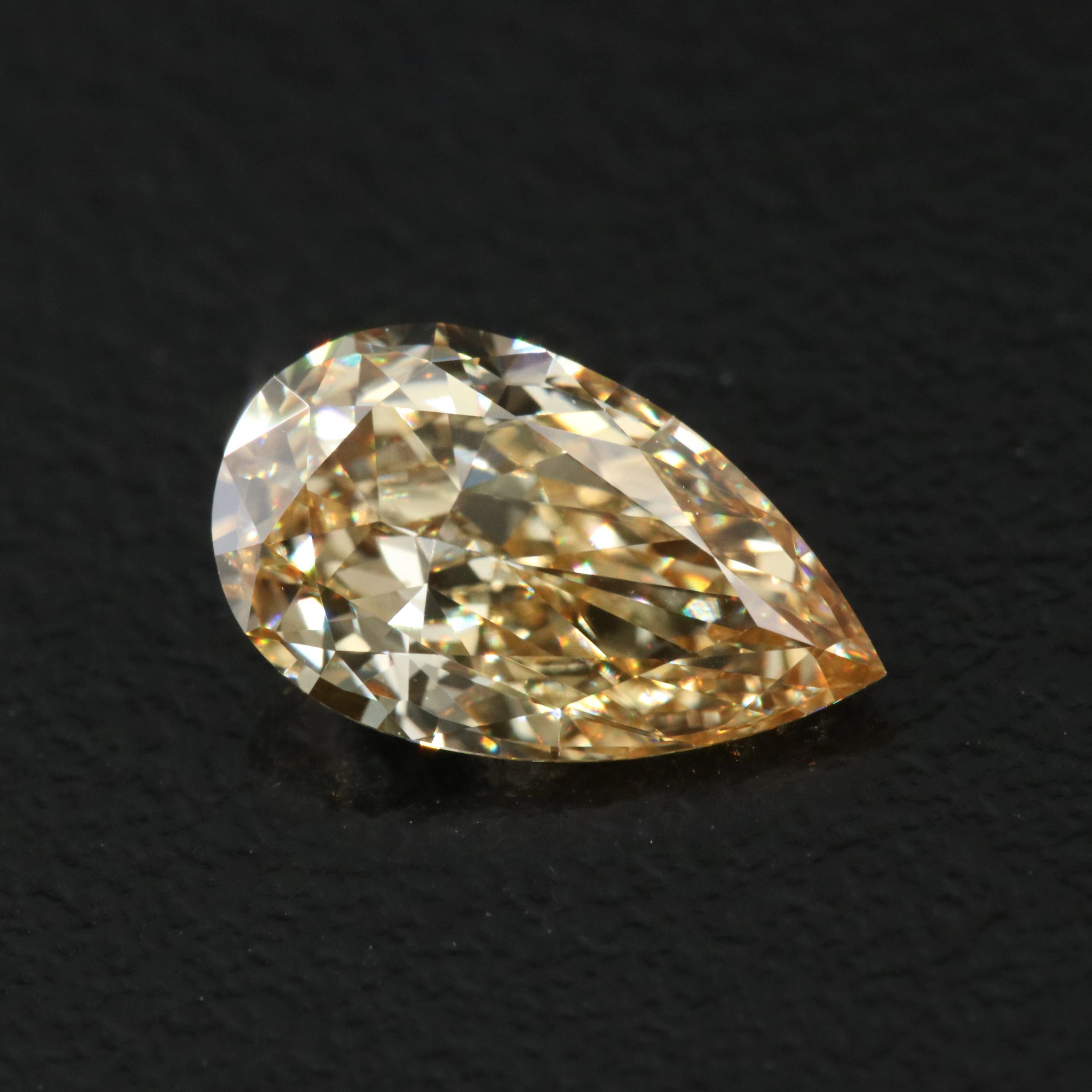 Loose 1.03 CT Lab Grown Fancy Yellow Diamond