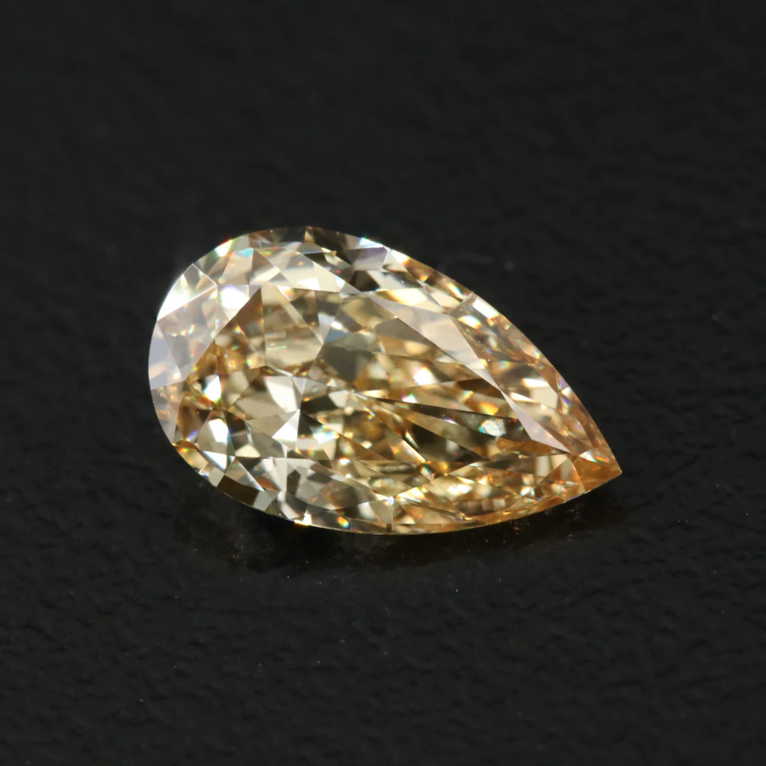 Loose 1.03 CT Lab Grown Fancy Yellow Diamond