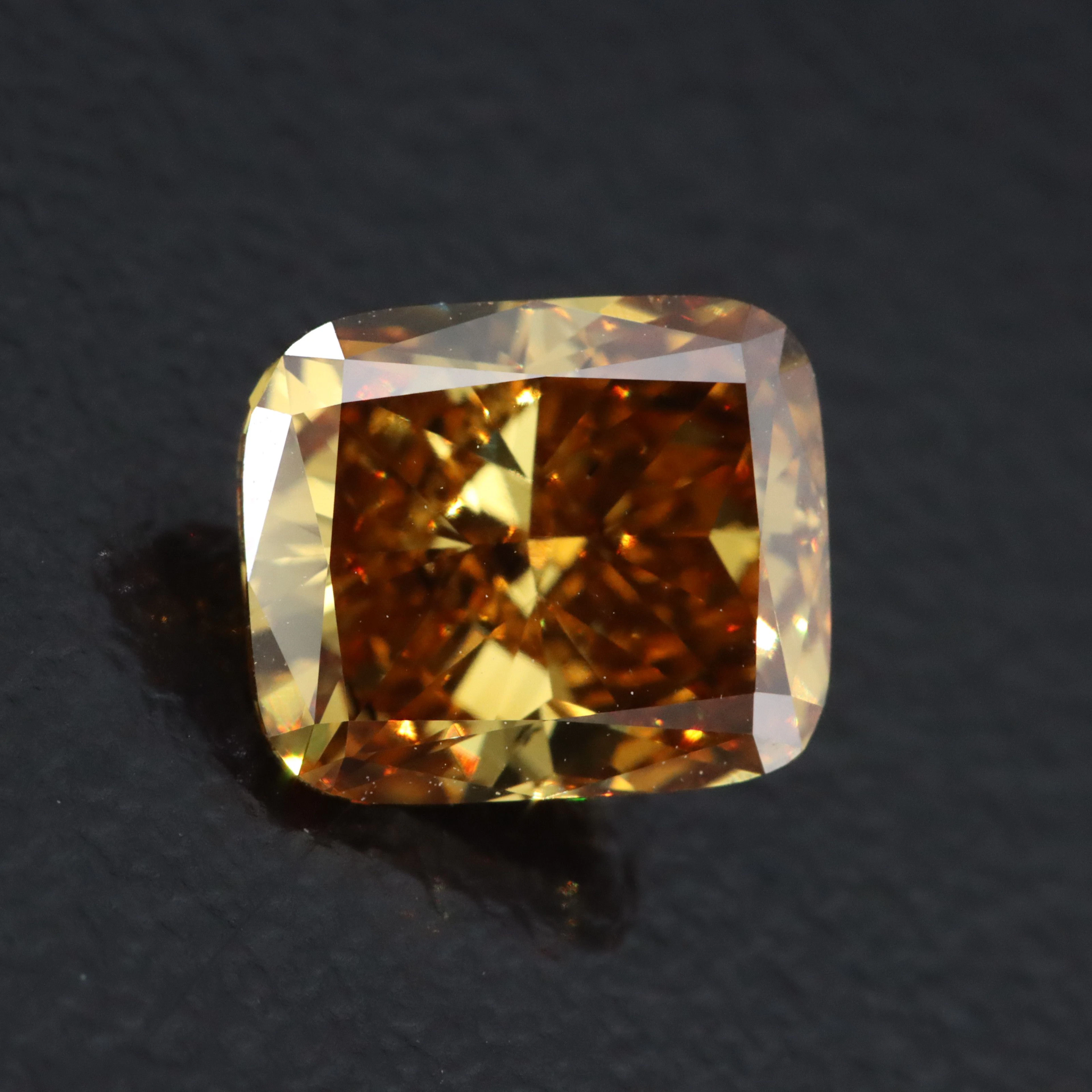 Loose 1.99 CT Fancy Yellow Lab Grown Diamond