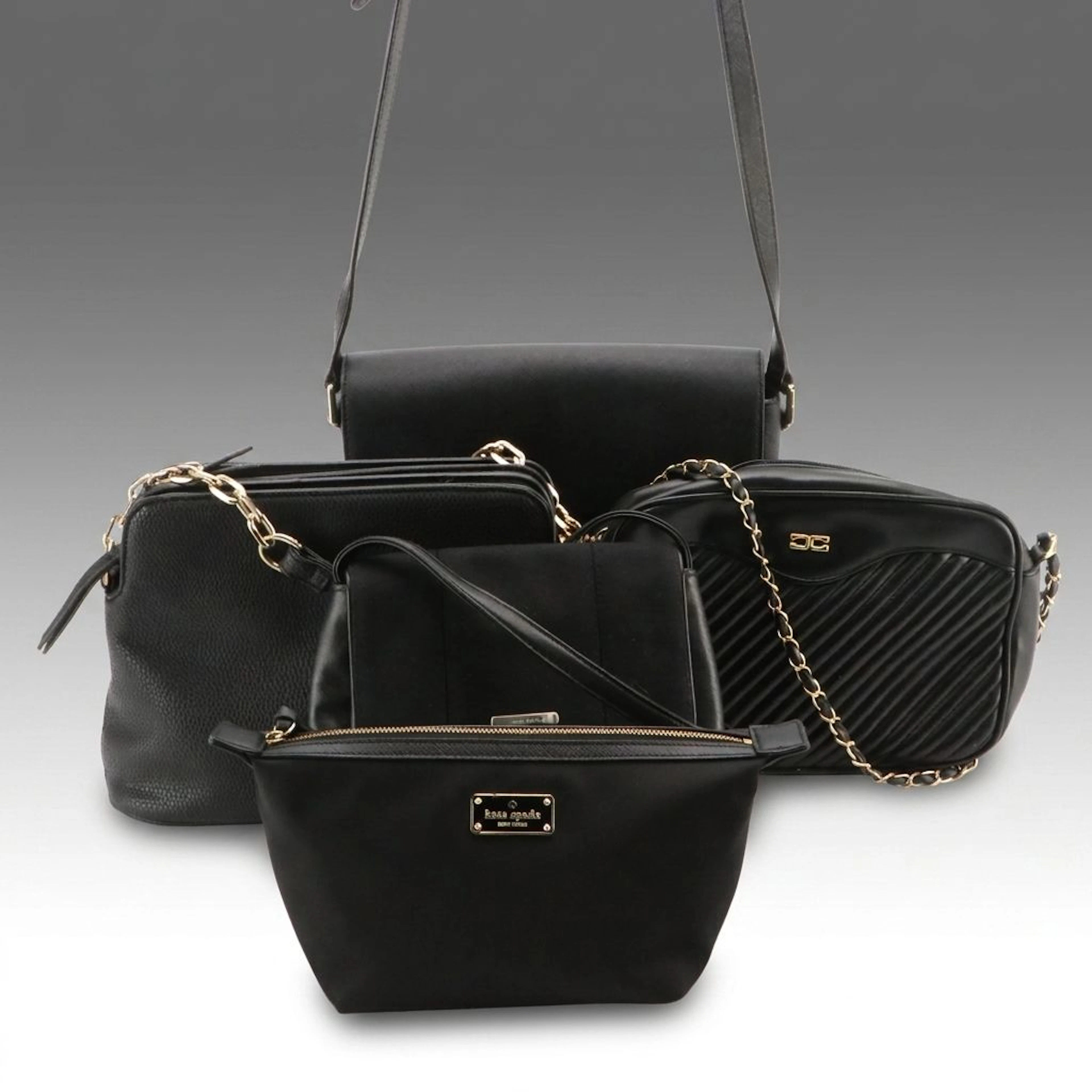 Calvin Klein Saddle Bag, Kate Spade Jodi Cosmetic Pouch, and Other