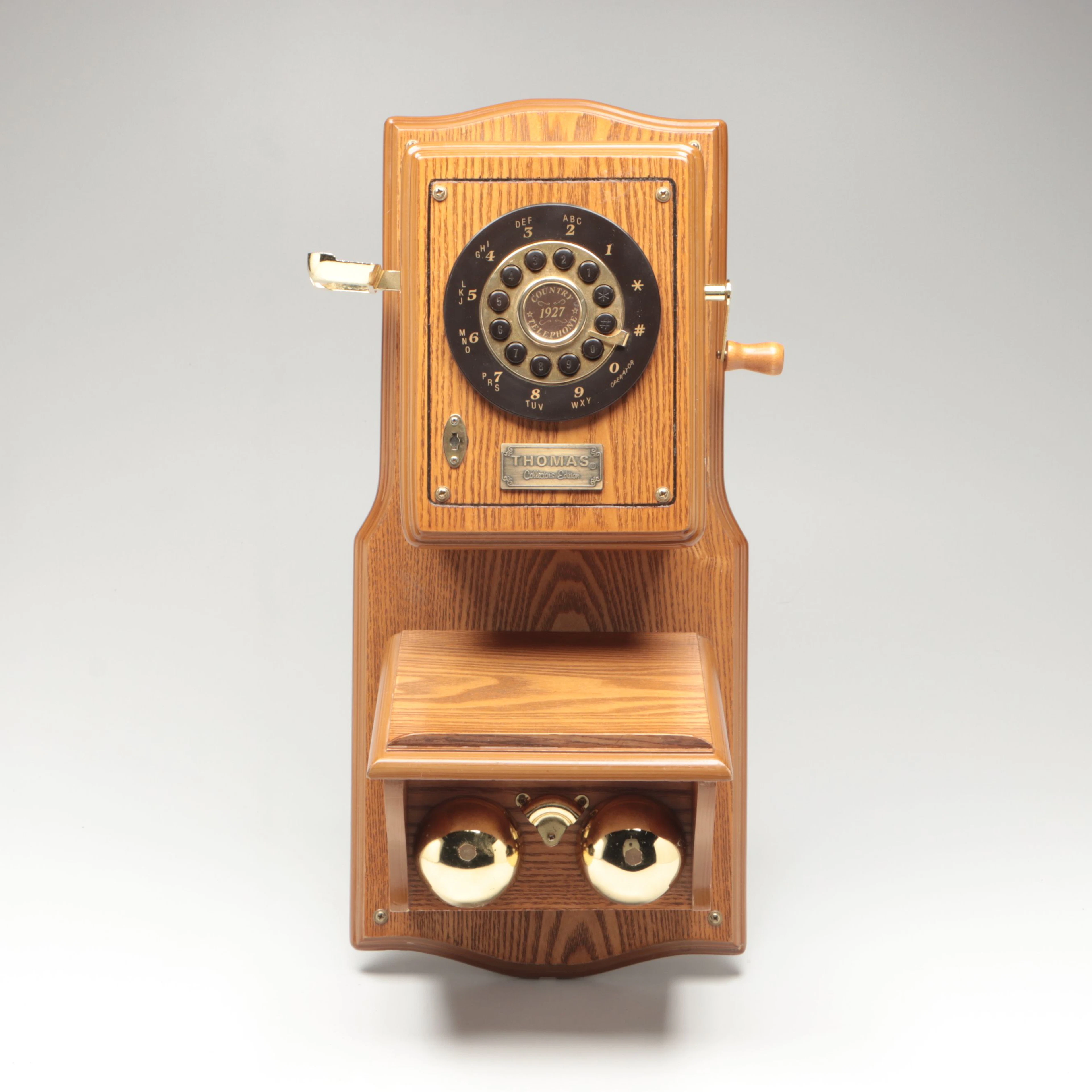 Thomas Collector's Edition Rotary Style Wall Telephone, Late 20th Century