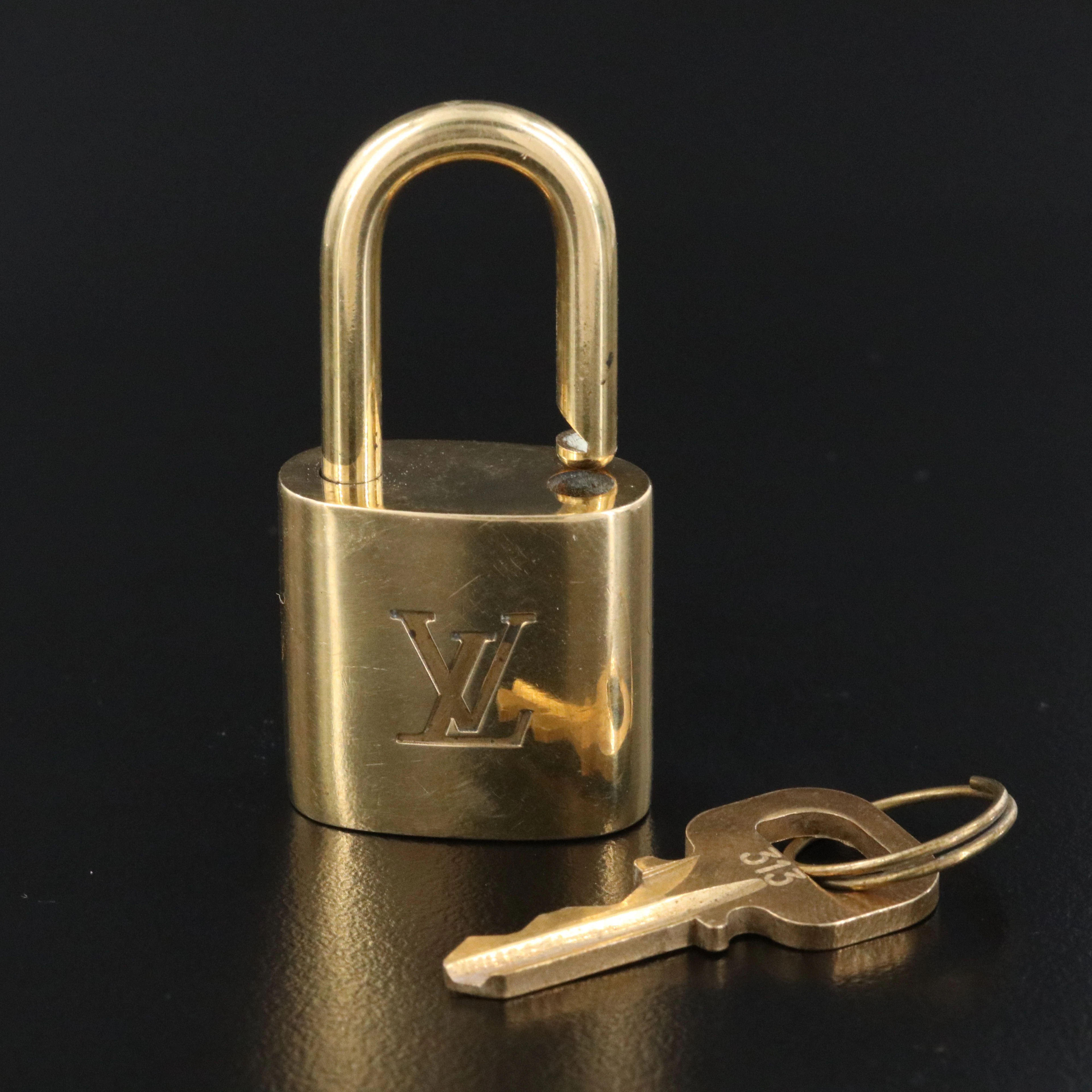 Louis Vuitton Luggage Padlock and Key