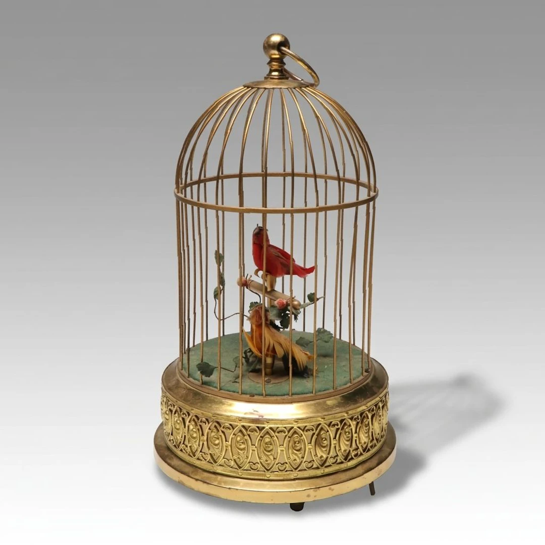 German Style Birdcage Automaton