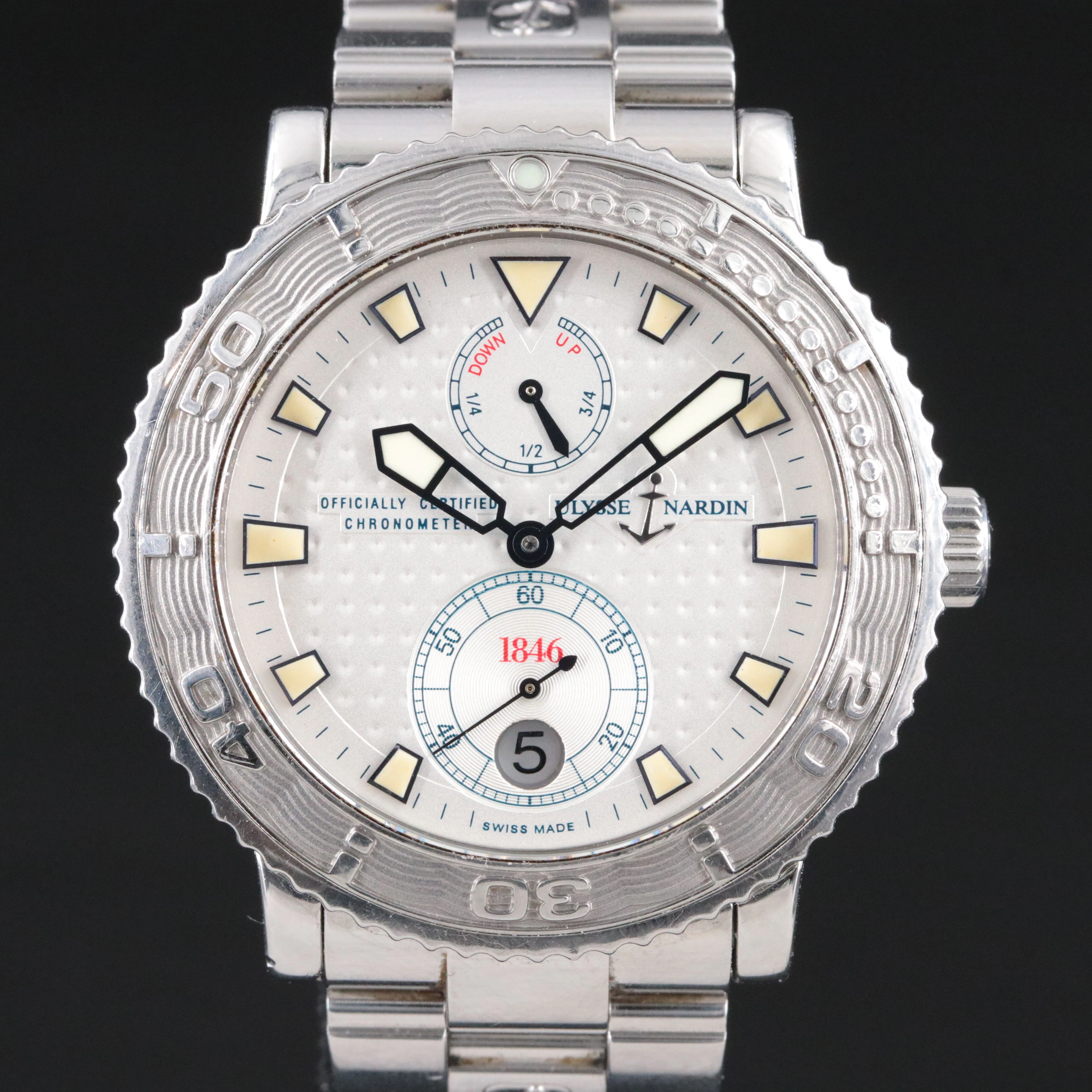 Ulysse Nardin Maxi Marine Diver 263-55-3/91 Automatic Watch