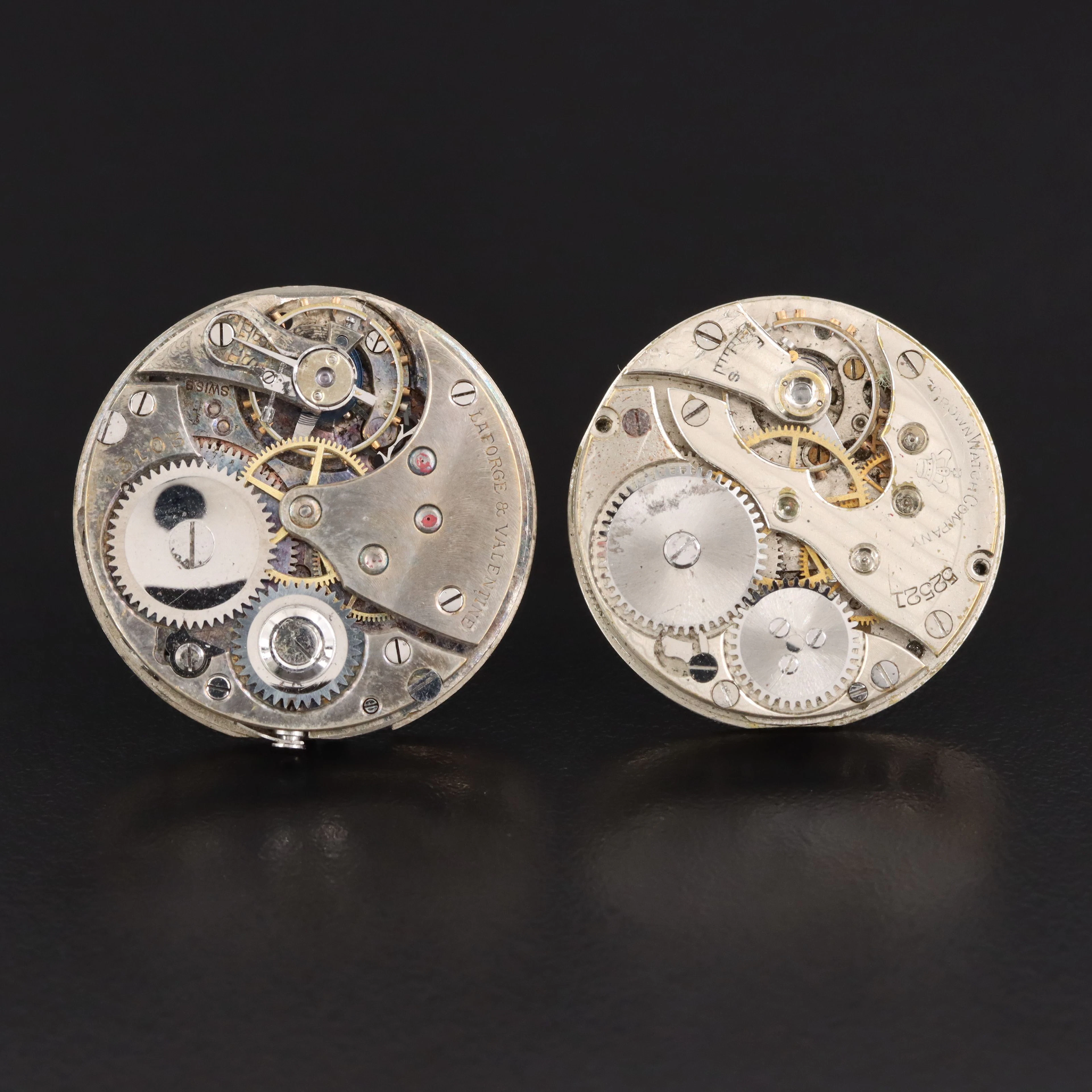 Steampunk Watch Movement Cufflinks