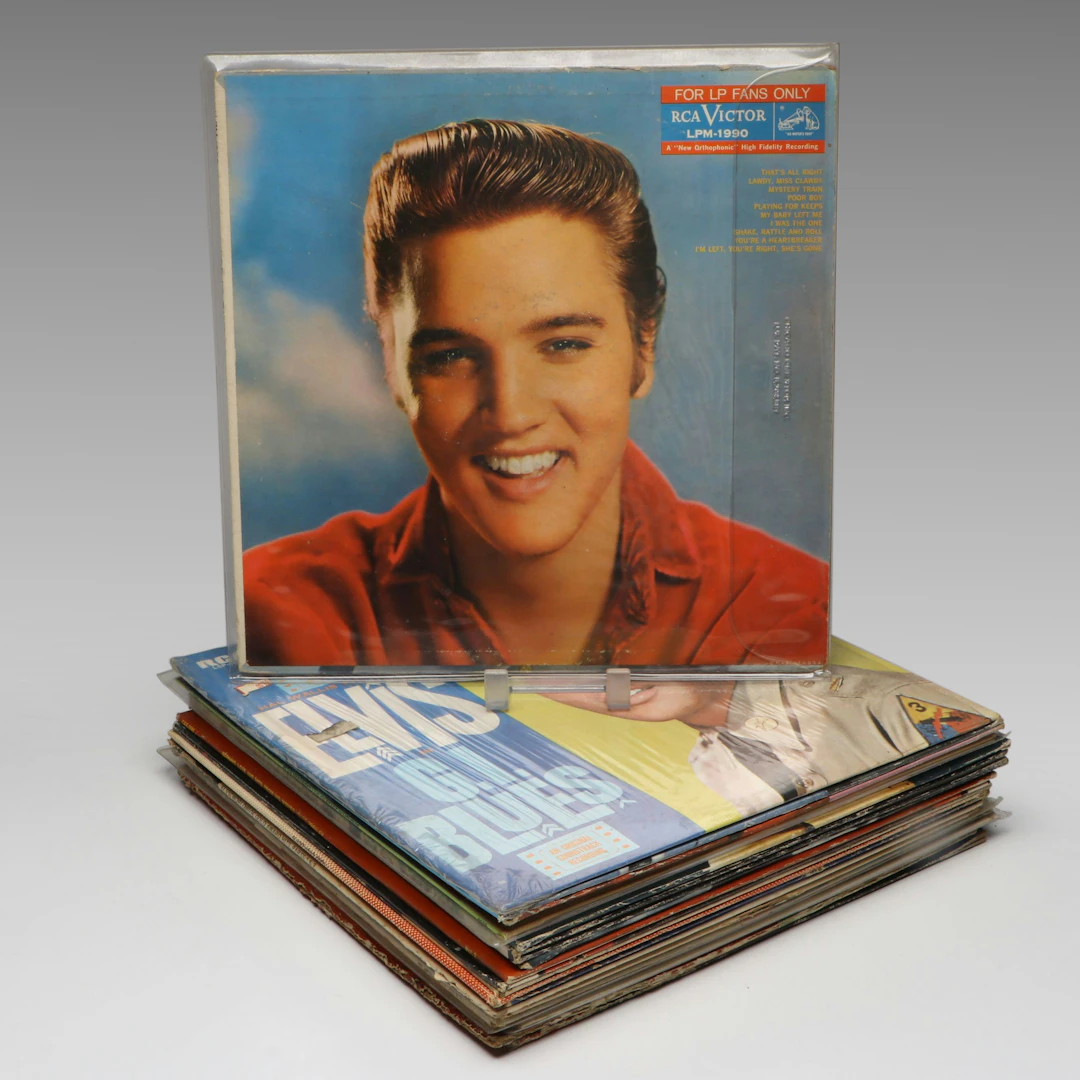 Elvis Presley "For LP Fans Only" and More Elvis Vinyl Records