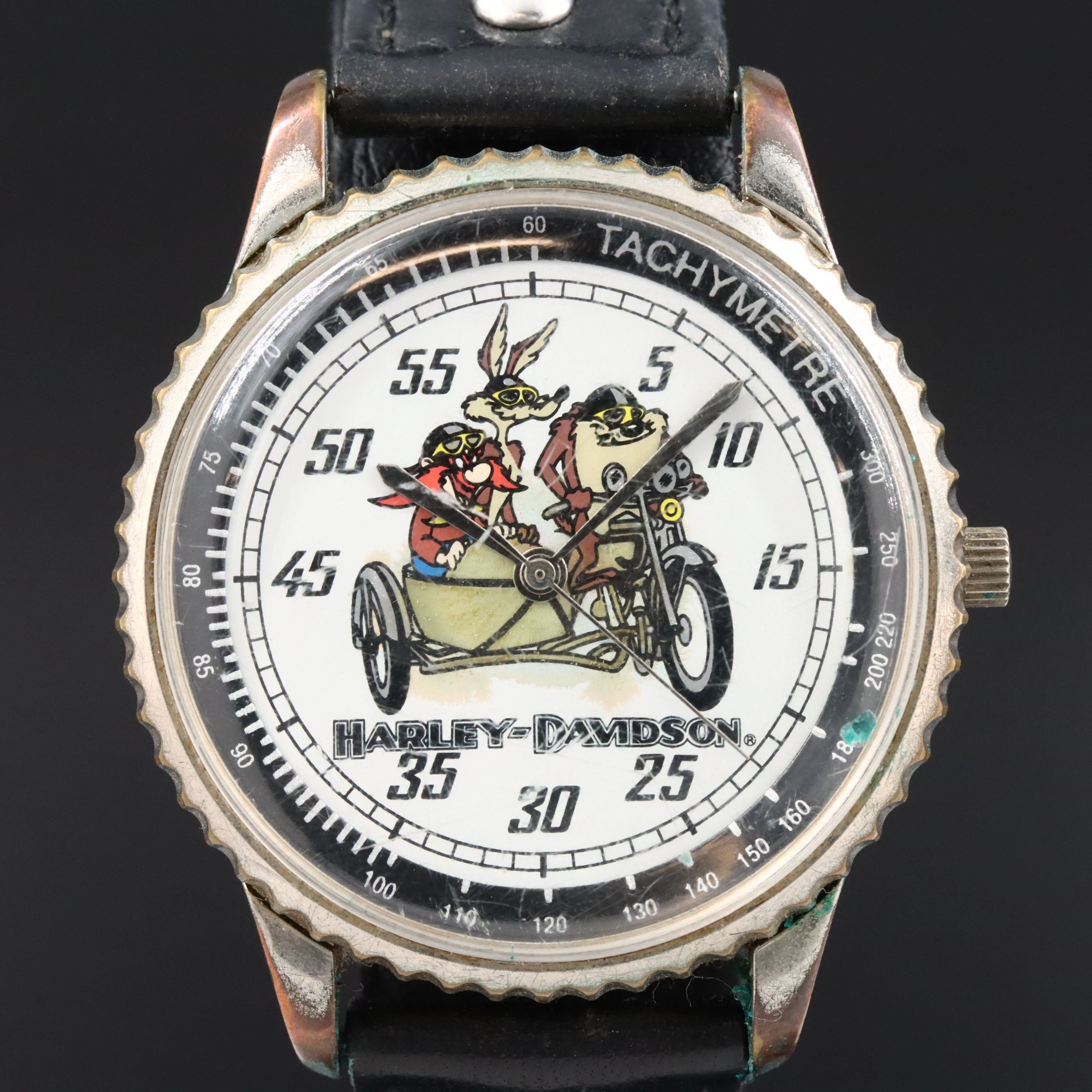 Harley Davidson Limited Edition Warner Bros. Character Watch and Key Chain