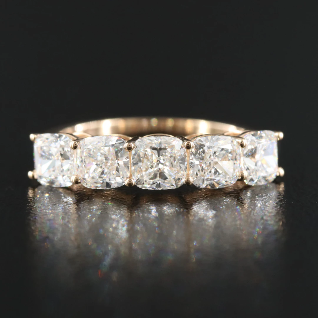 18K 2.54 CTW Internally Flawless Diamond Ring with GIA Reports