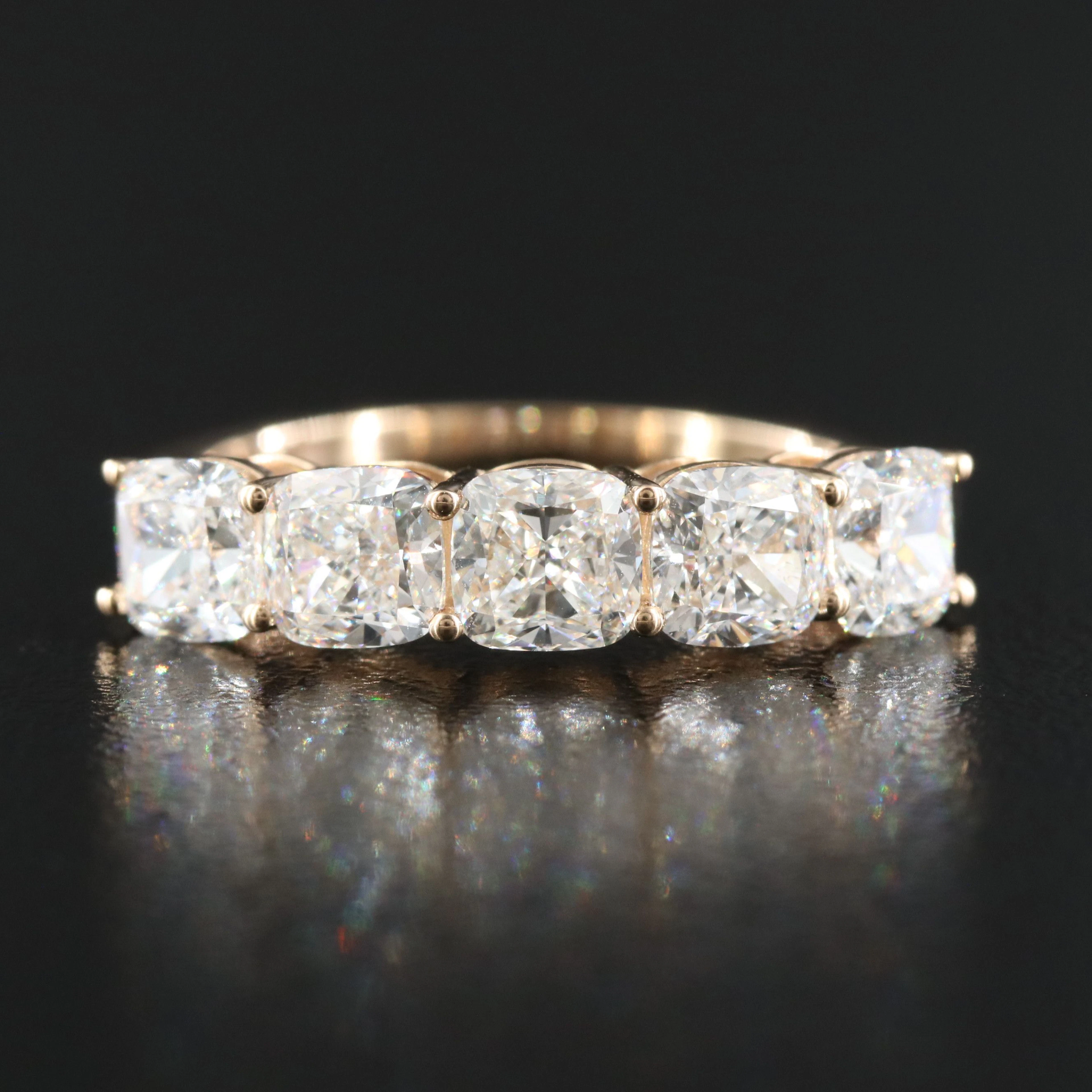 18K 2.54 CTW Internally Flawless Diamond Ring with GIA Reports