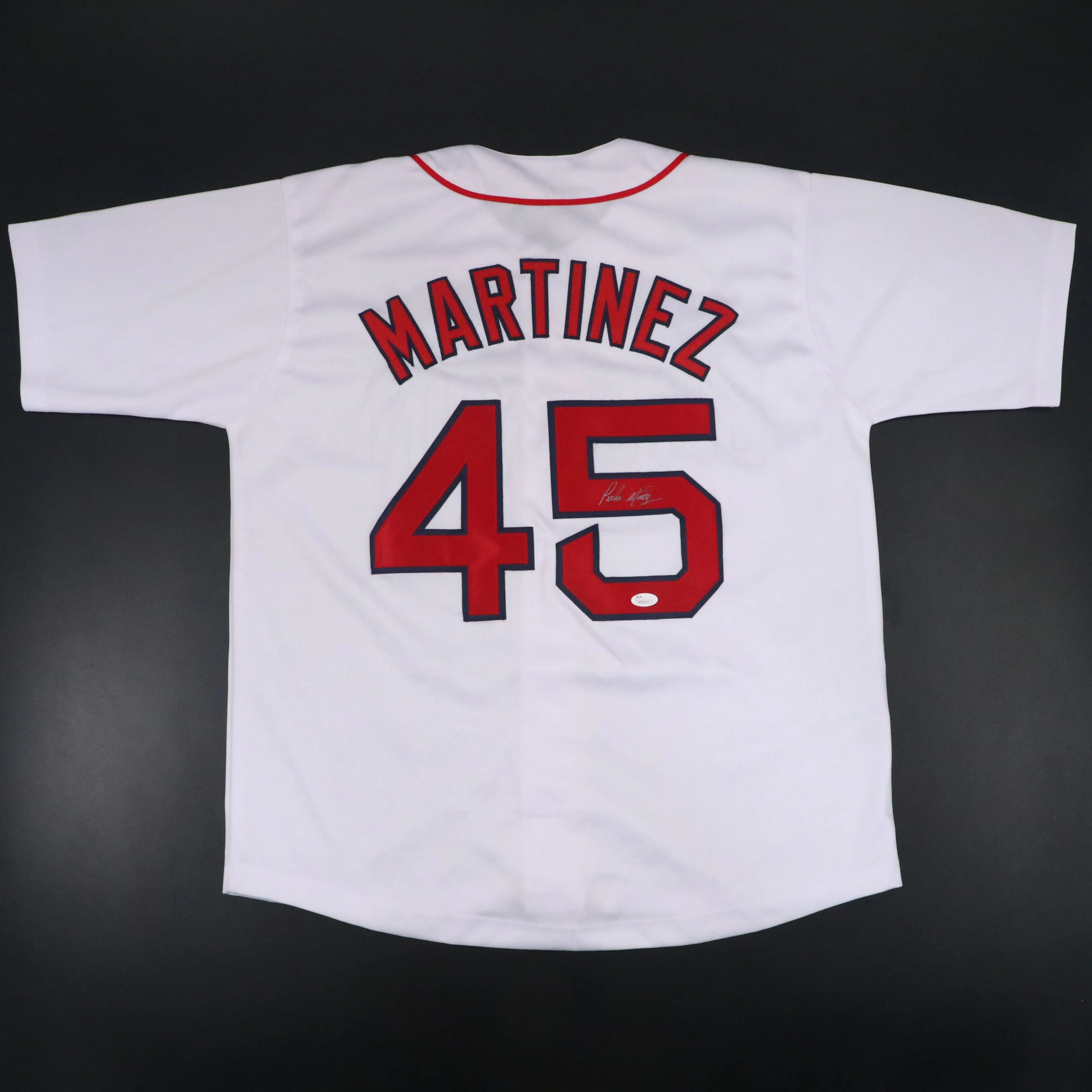 Pedro Martinez Signed Boston Red Sox Baseball Jersey, JSA