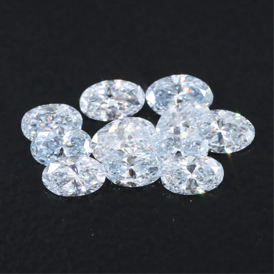 Loose 1.34 CTW Fancy Blue Lab Grown Diamond Lot