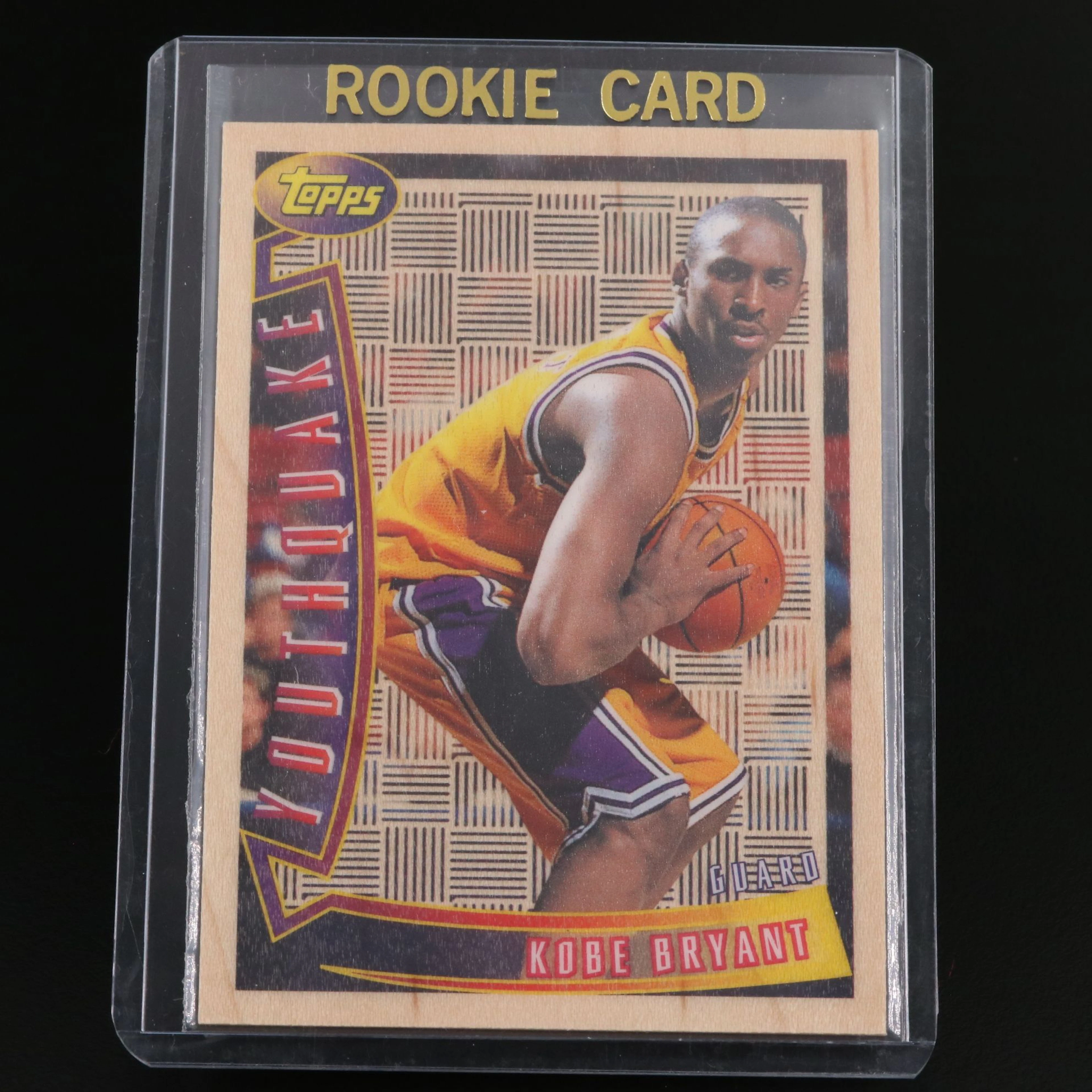 1996-97 Topps Kobe Bryant Youthquake Los Angeles Lakers Rookie Basketball Card