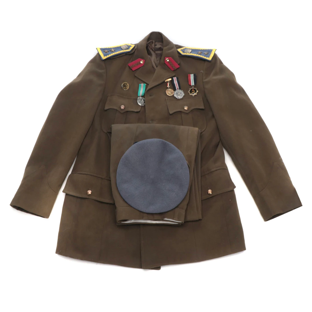 Iraqi Army Dress Uniform with Beret, 1980s
