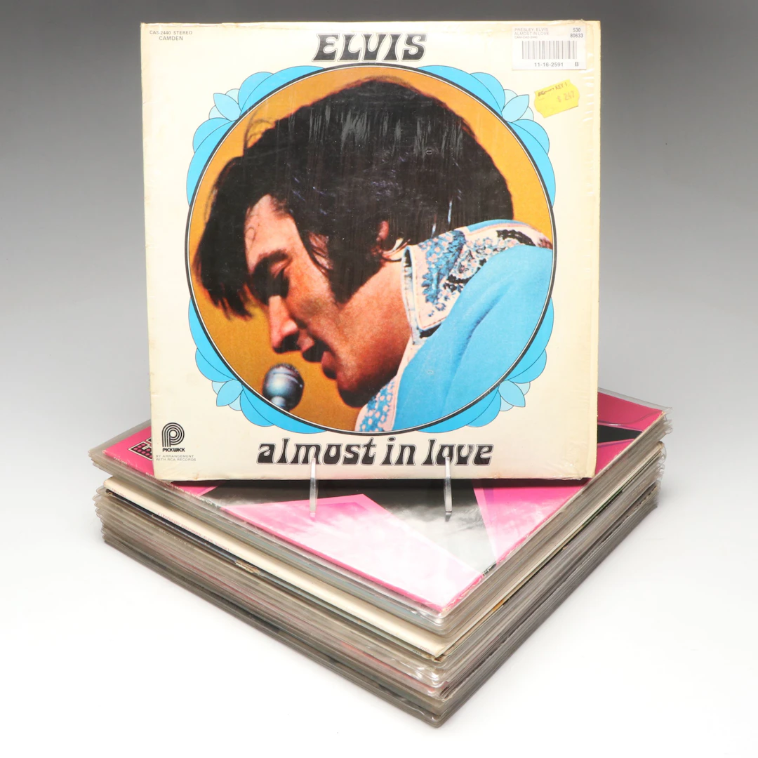 "Elvis in Hollwood," "Love Letter From Elvis," and More Elvis Record Albums