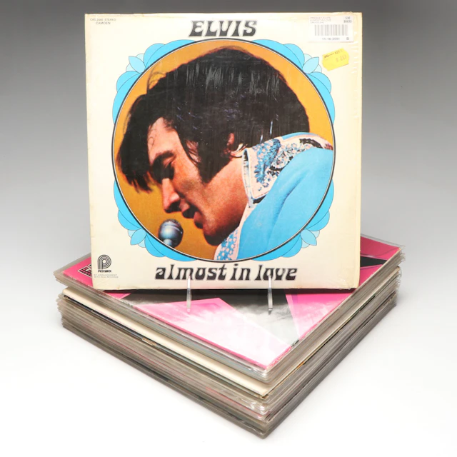 "Elvis in Hollwood," "Love Letter From Elvis," and More Elvis Record Albums