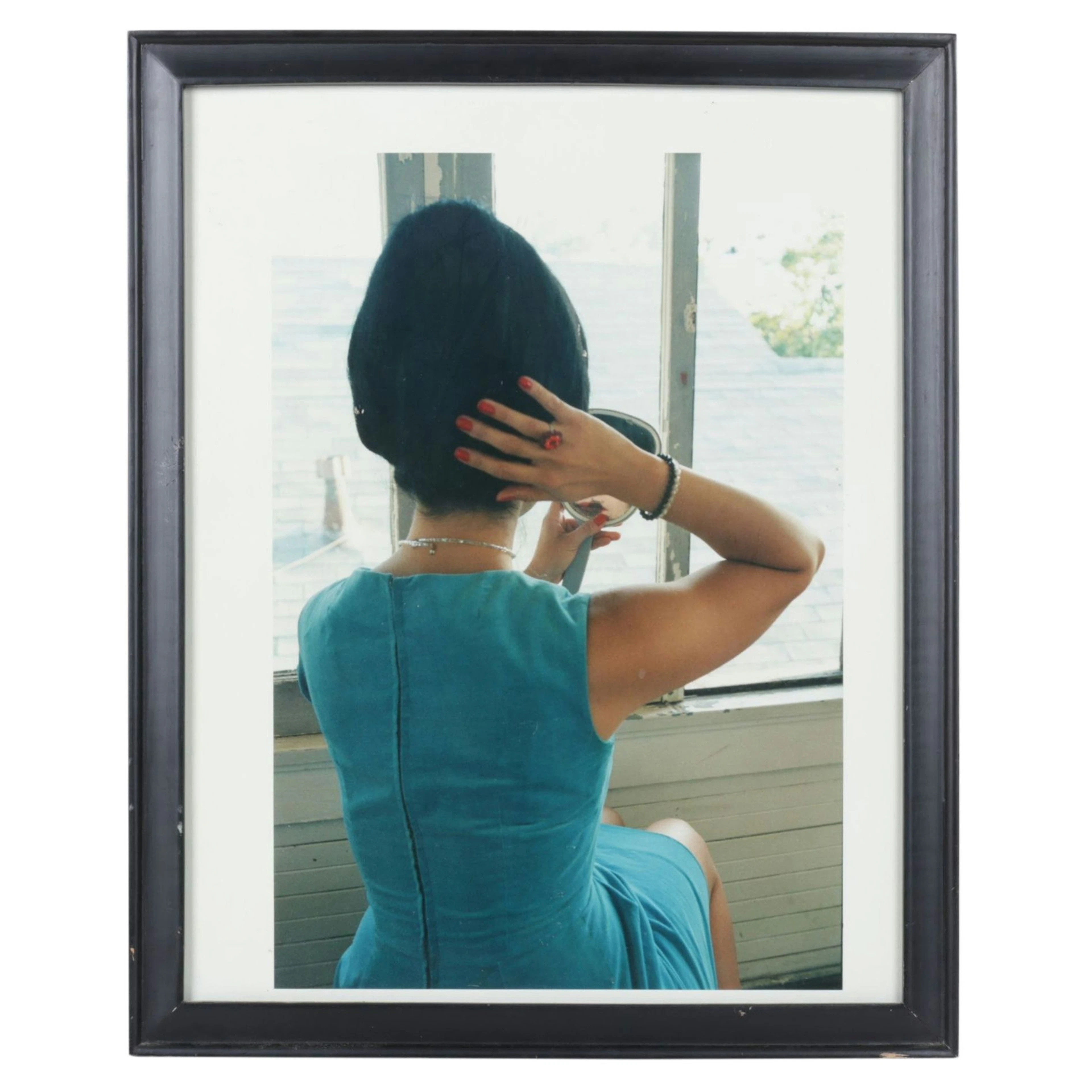 Chromogenic Print of Woman Doing Her Hair, Late 20th/Early 21st Century