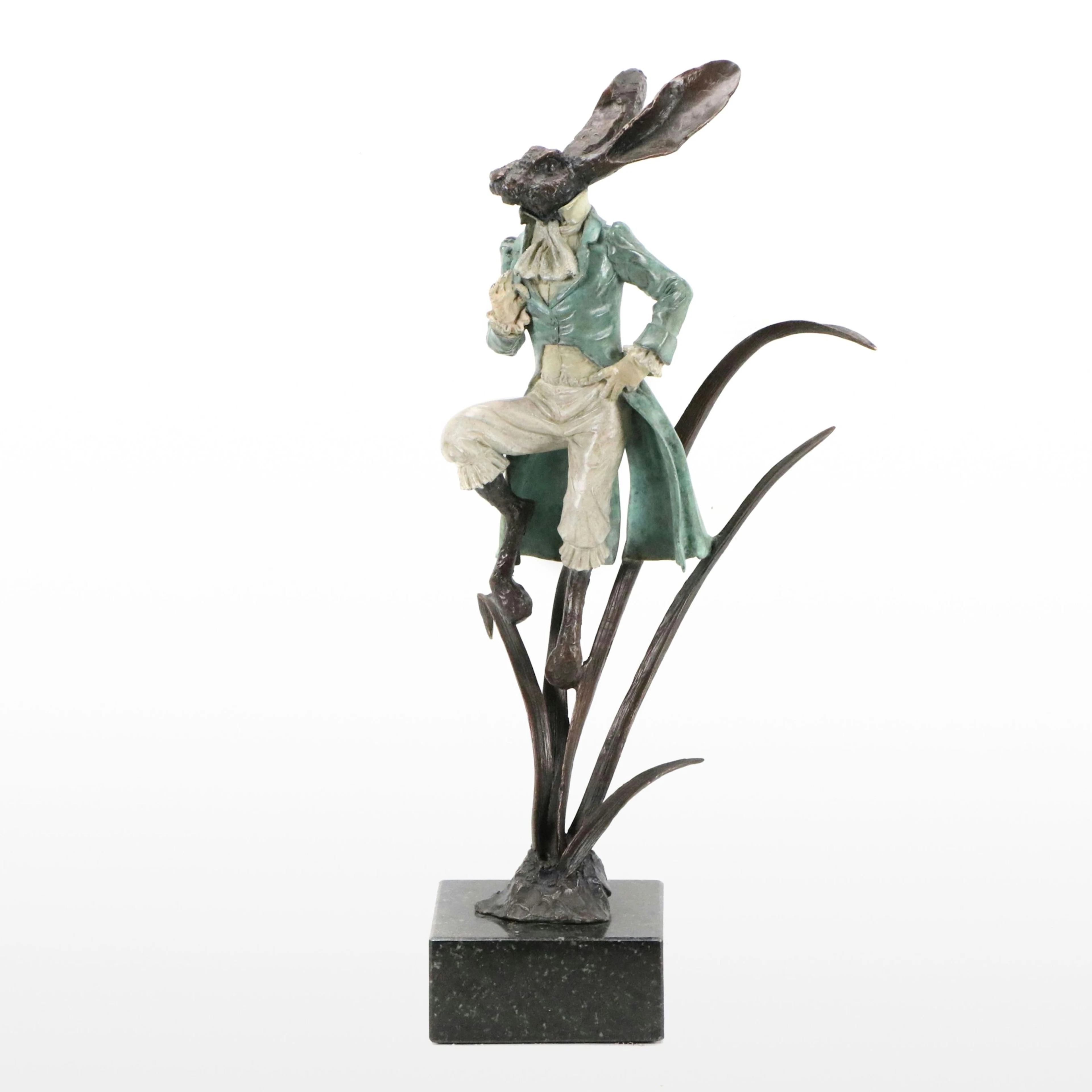 Rachel Talbot Bronze "In Fine Fettle," 21st Century