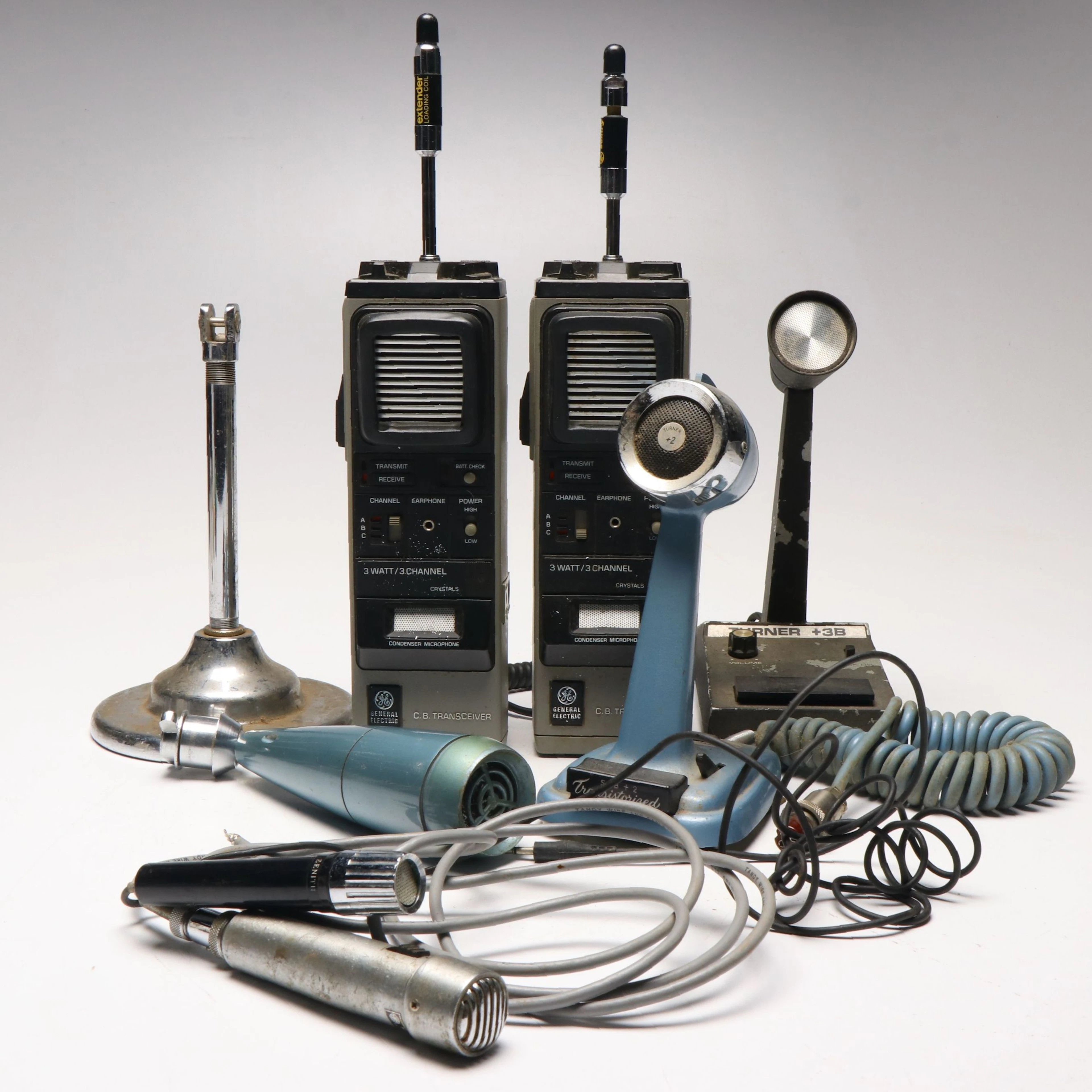 General Electric Mobile C.B. Transceivers, Zenith, Monarch Microphones and More