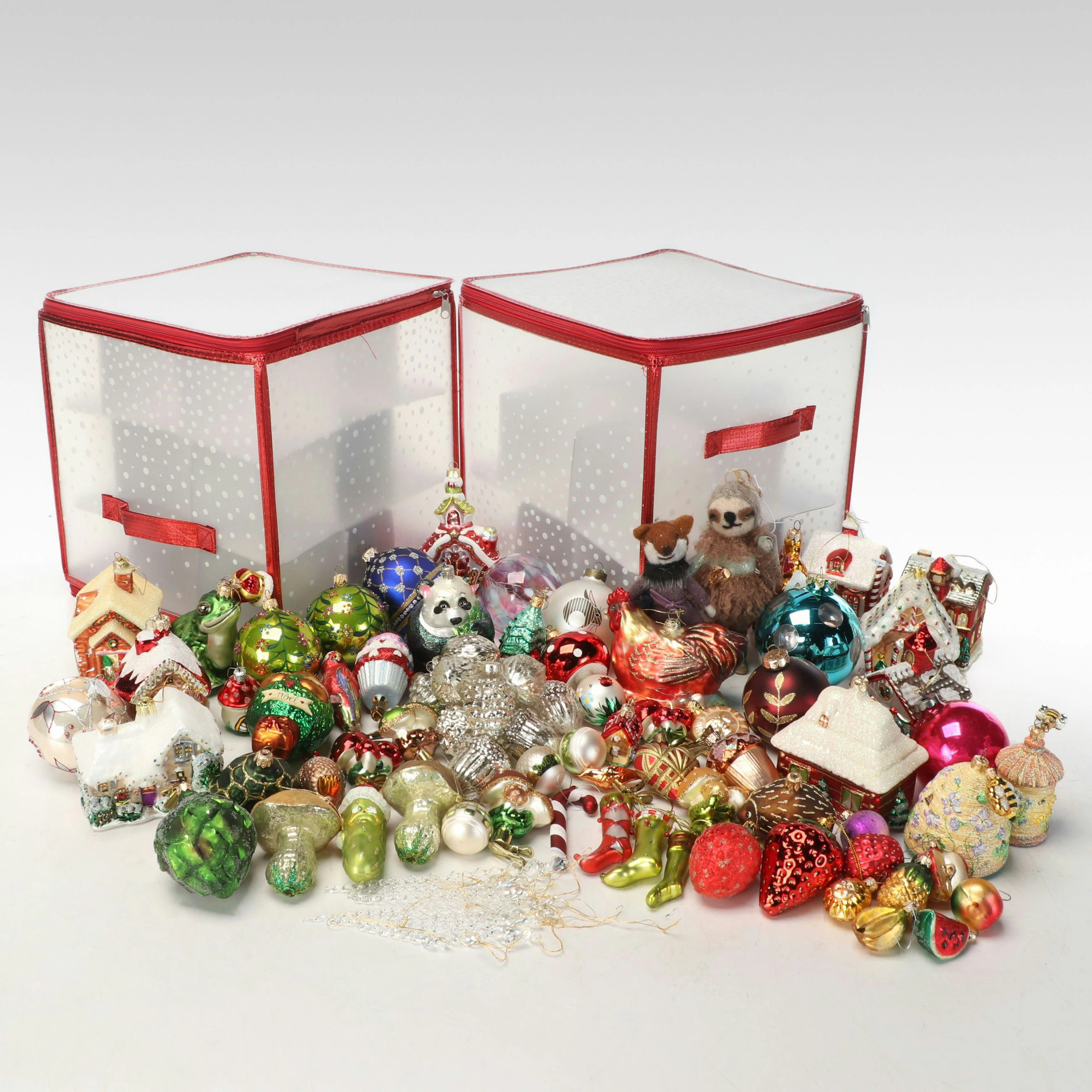 Kurt S. Adler and More Blown Glass Ornaments