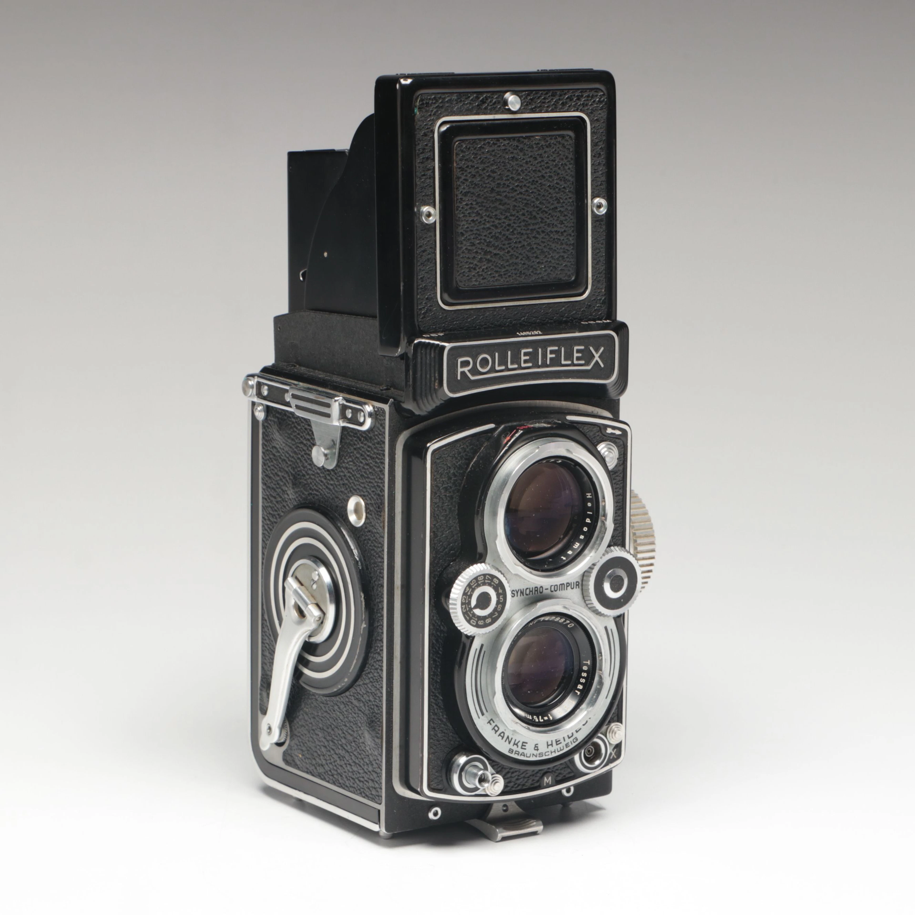 Franke & Heidecke Rolleiflex 75mm F3.5 Twin-Lens Reflex Camera, 1954–1955