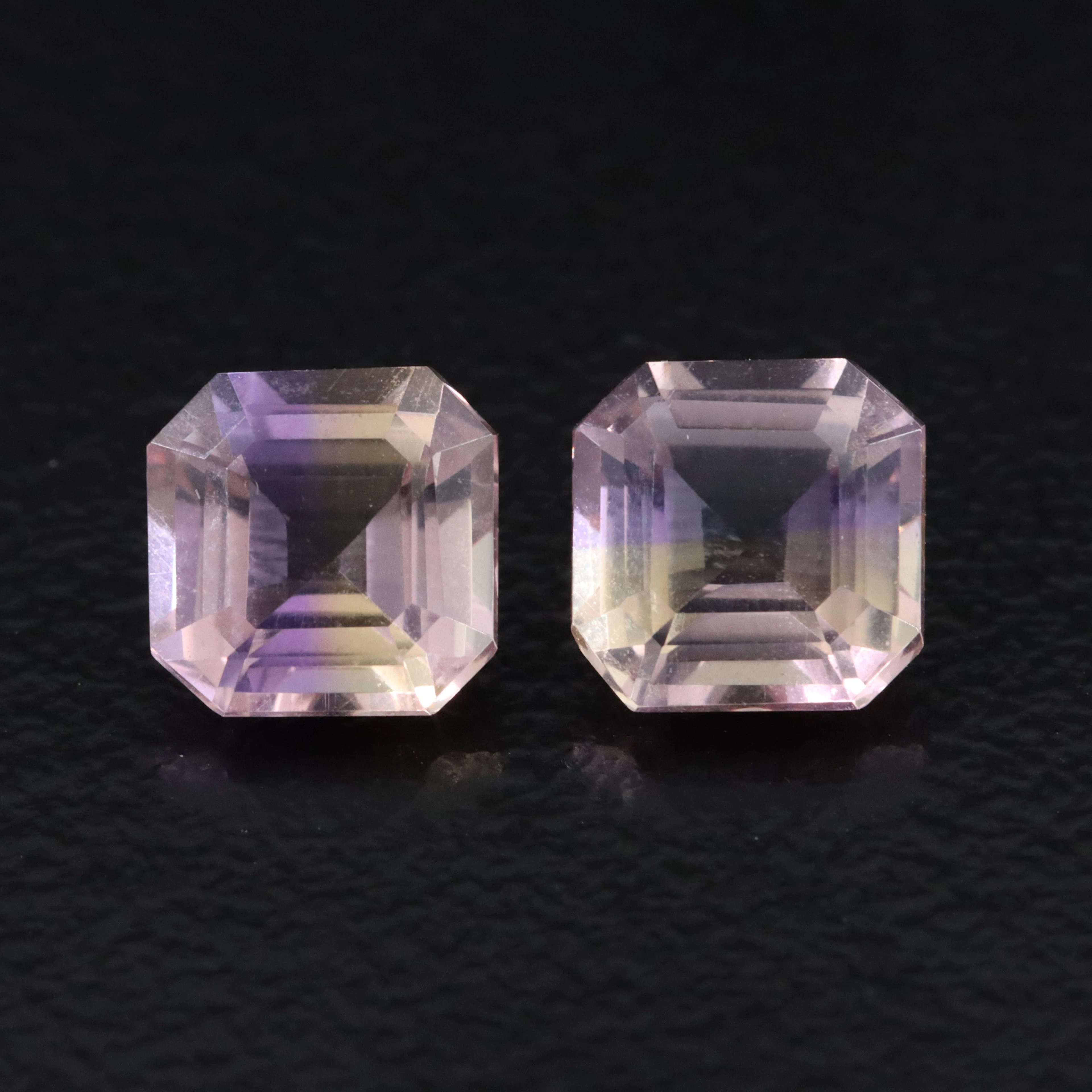 Loose 2.79 CTW Ametrine Pair