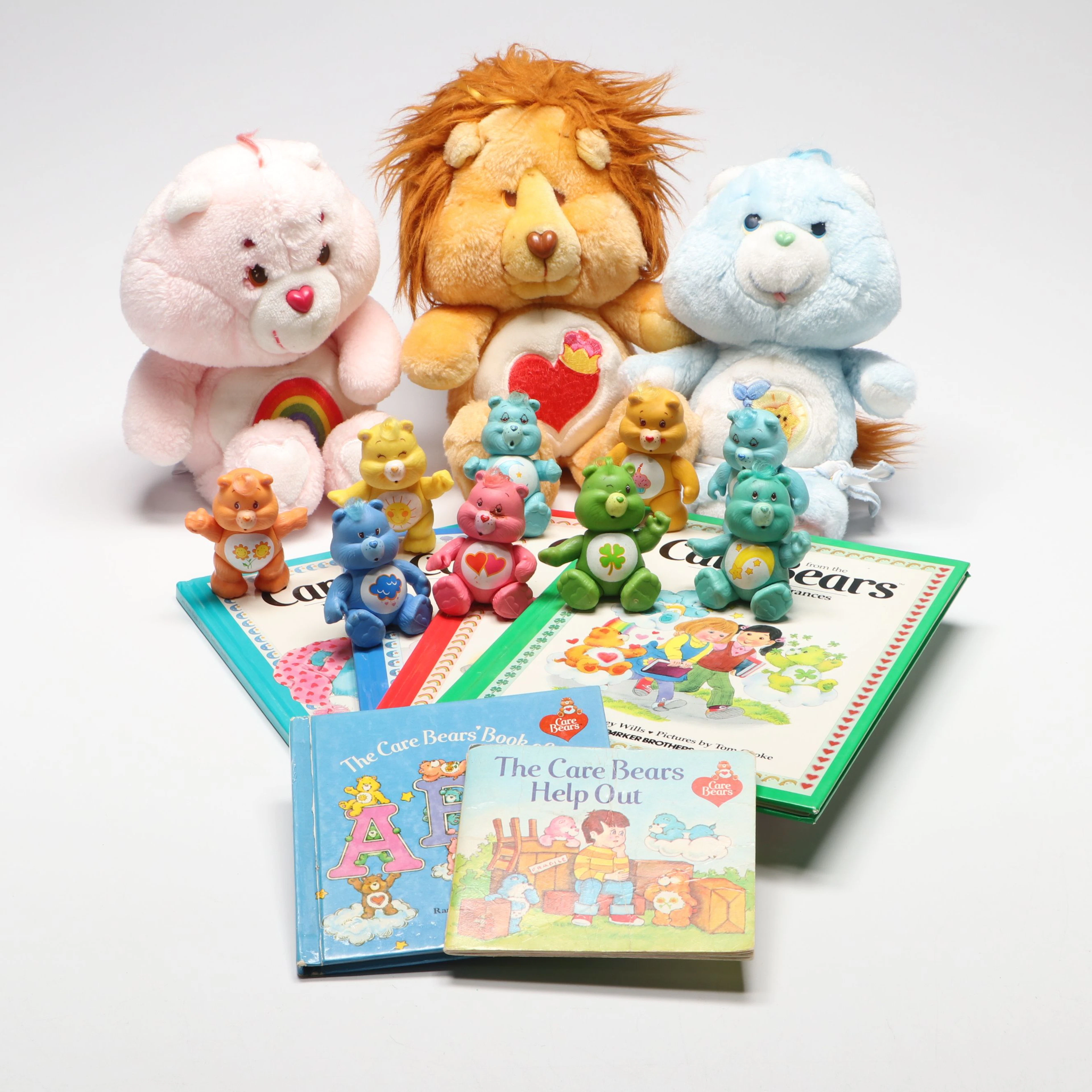 Care Bears Children's Picture Books with Stuffed Animals and Figurines