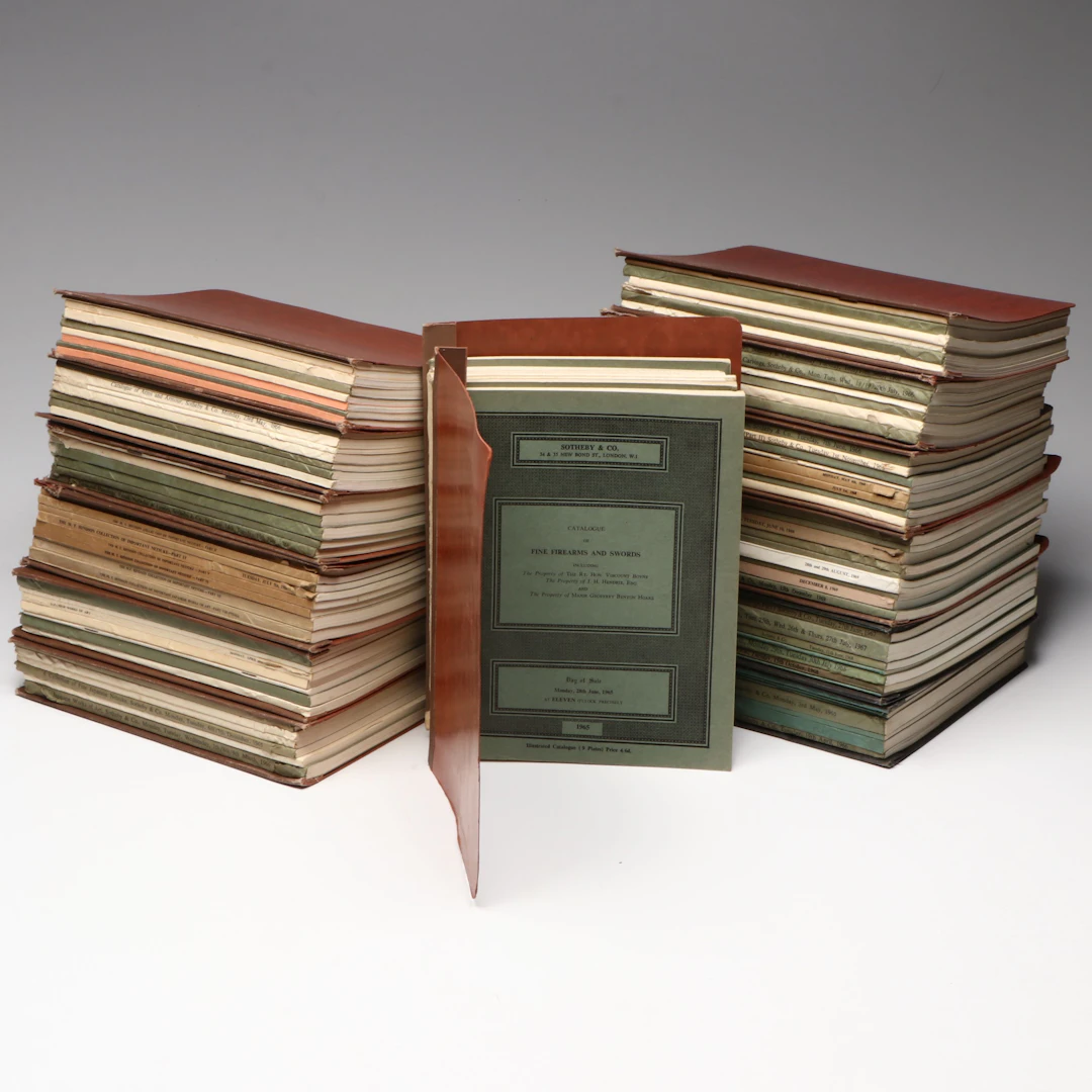 Sotheby's and Glendining Auction Catalogs, 1960s