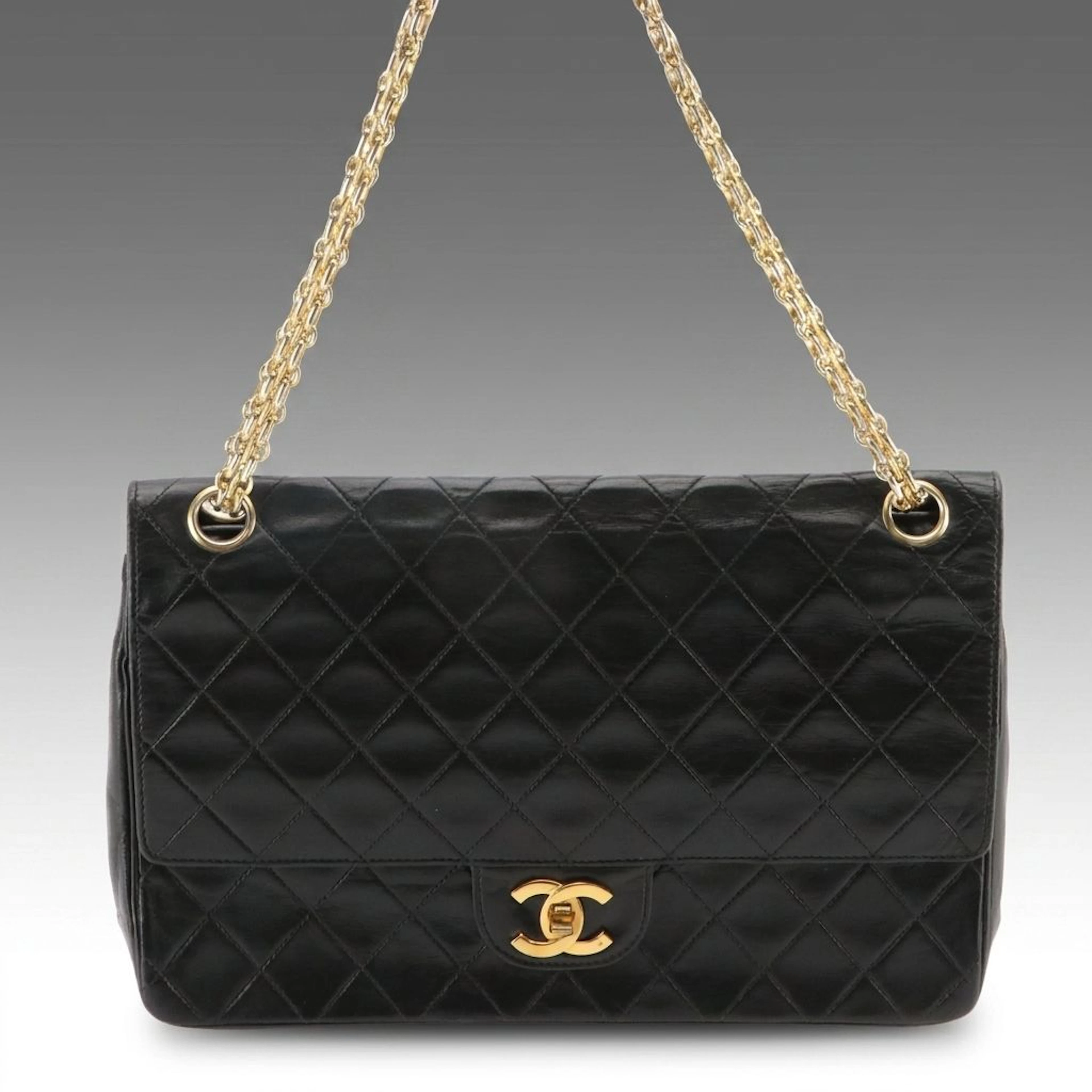 Chanel Classic Double-Flap Medium Bag in Quilted Leather with Reissue Chain