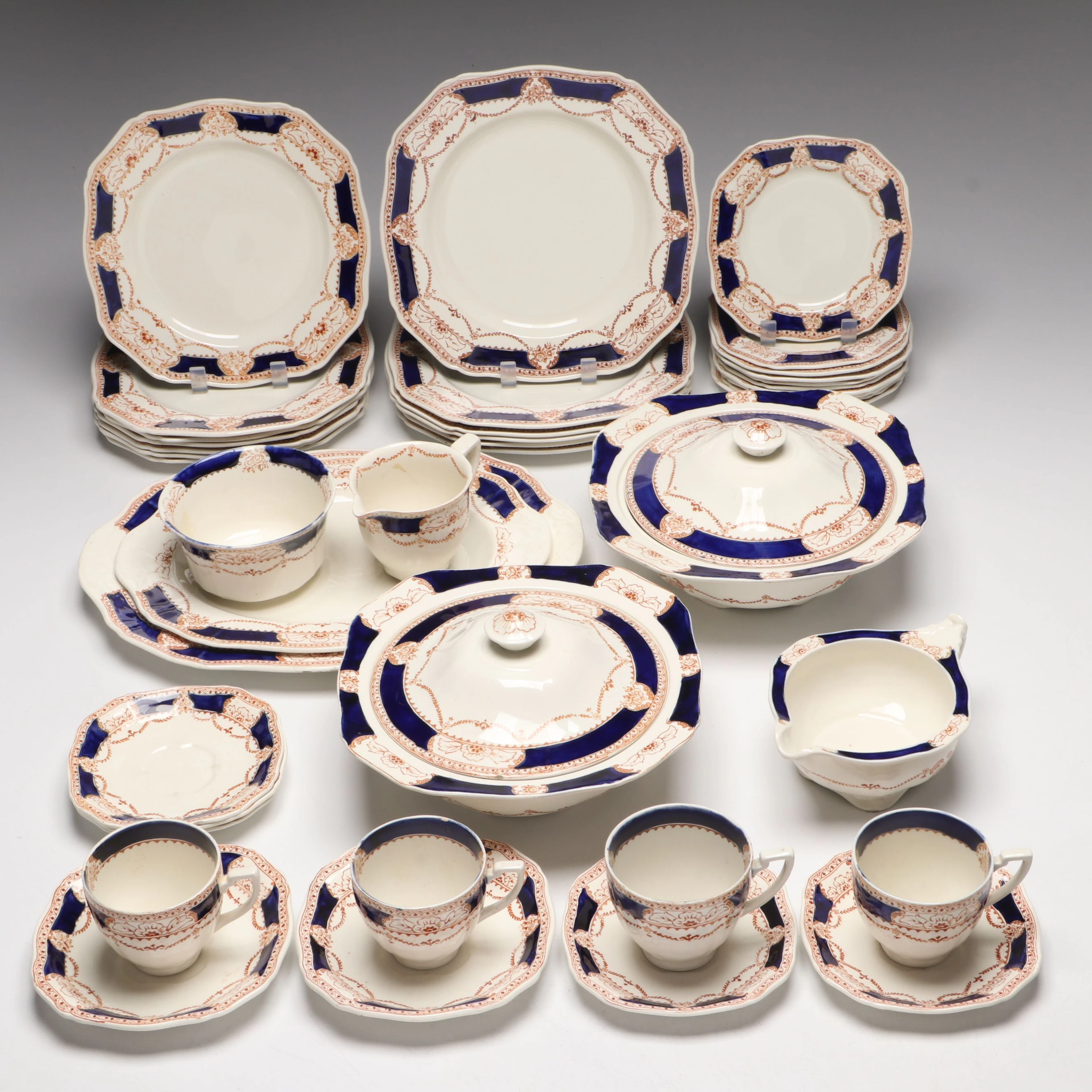 Ceramic Tea Service and Tableware