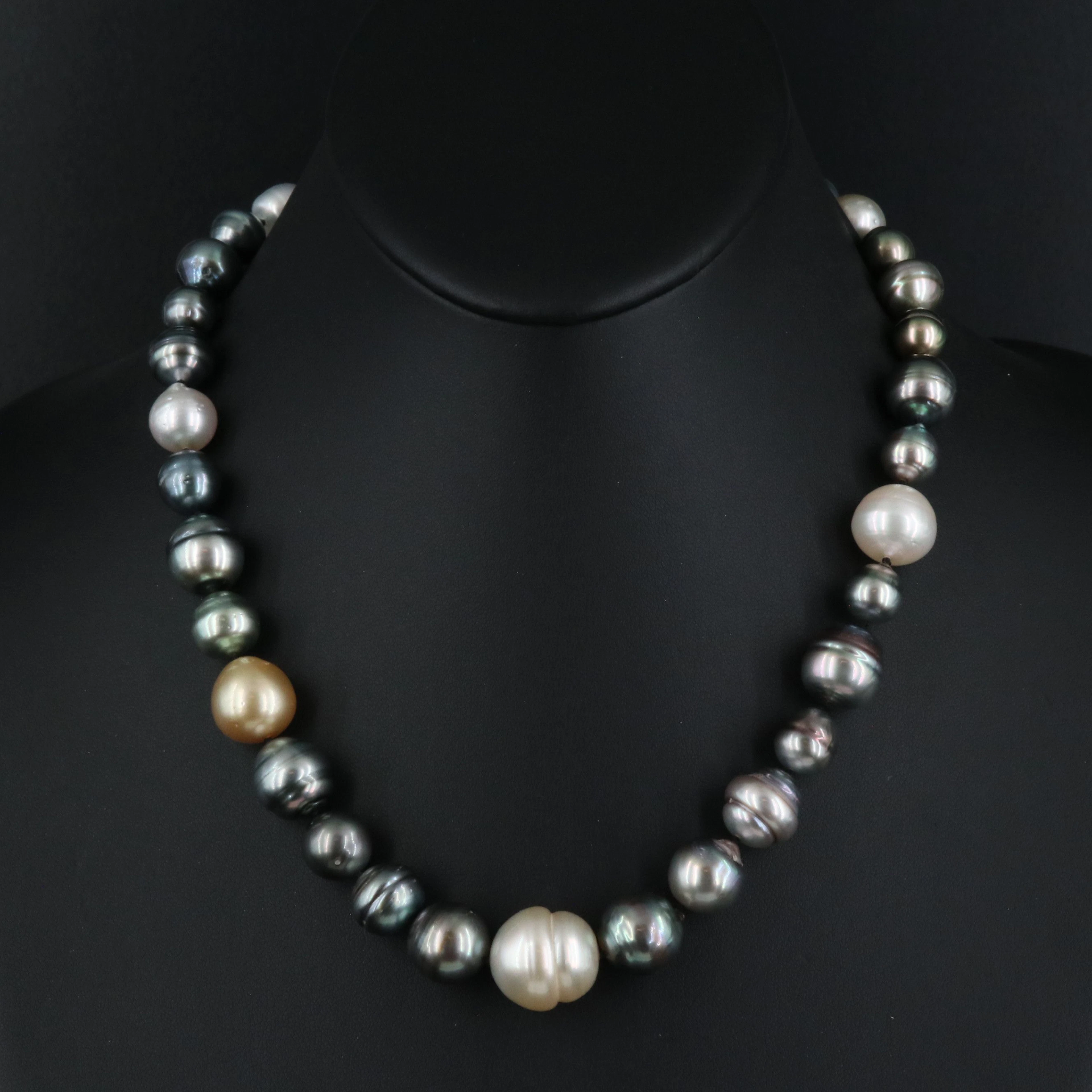 Baroque Pearl Necklace with 14K Clasp