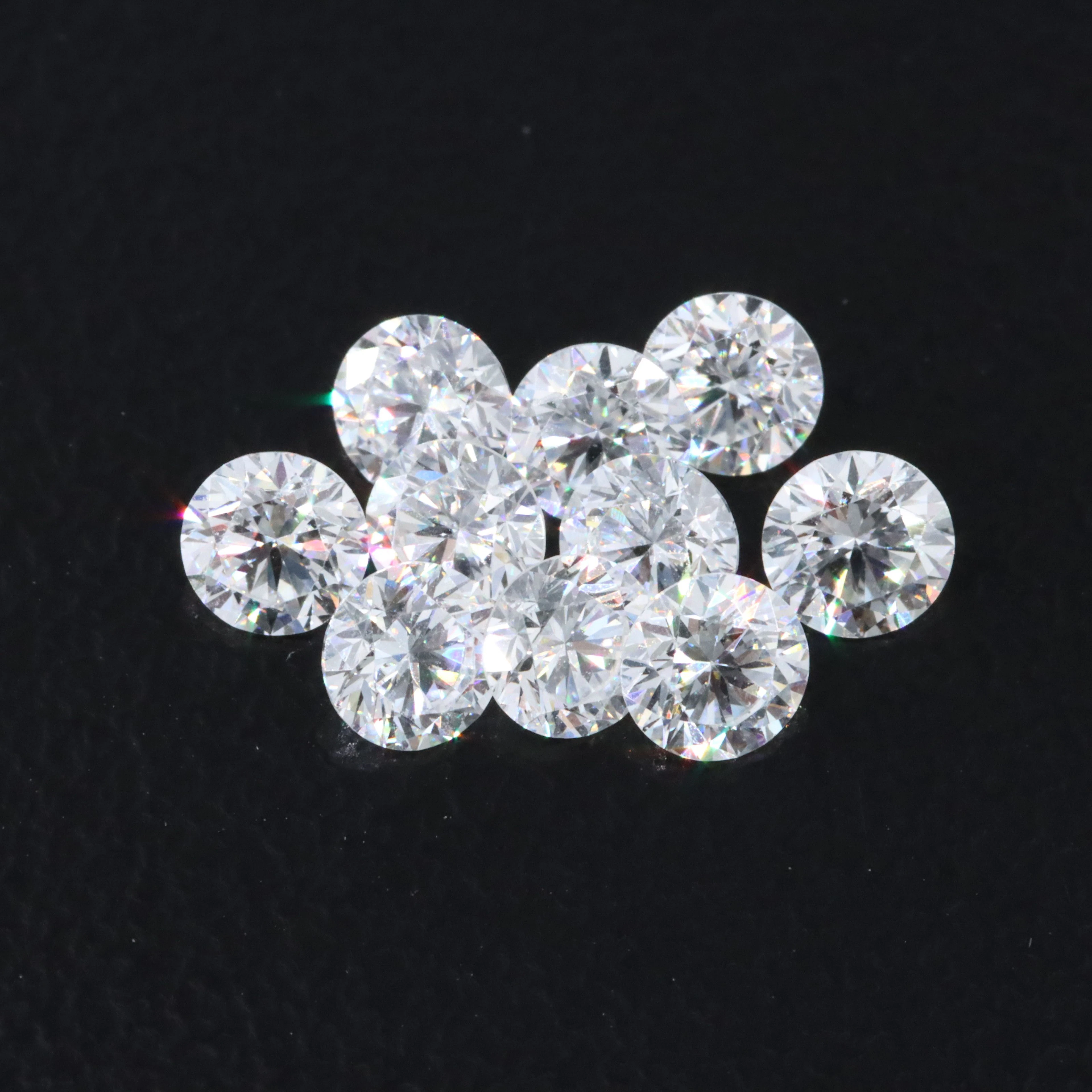Loose 1.86 CTW Lab Grown Diamond Melee Lot