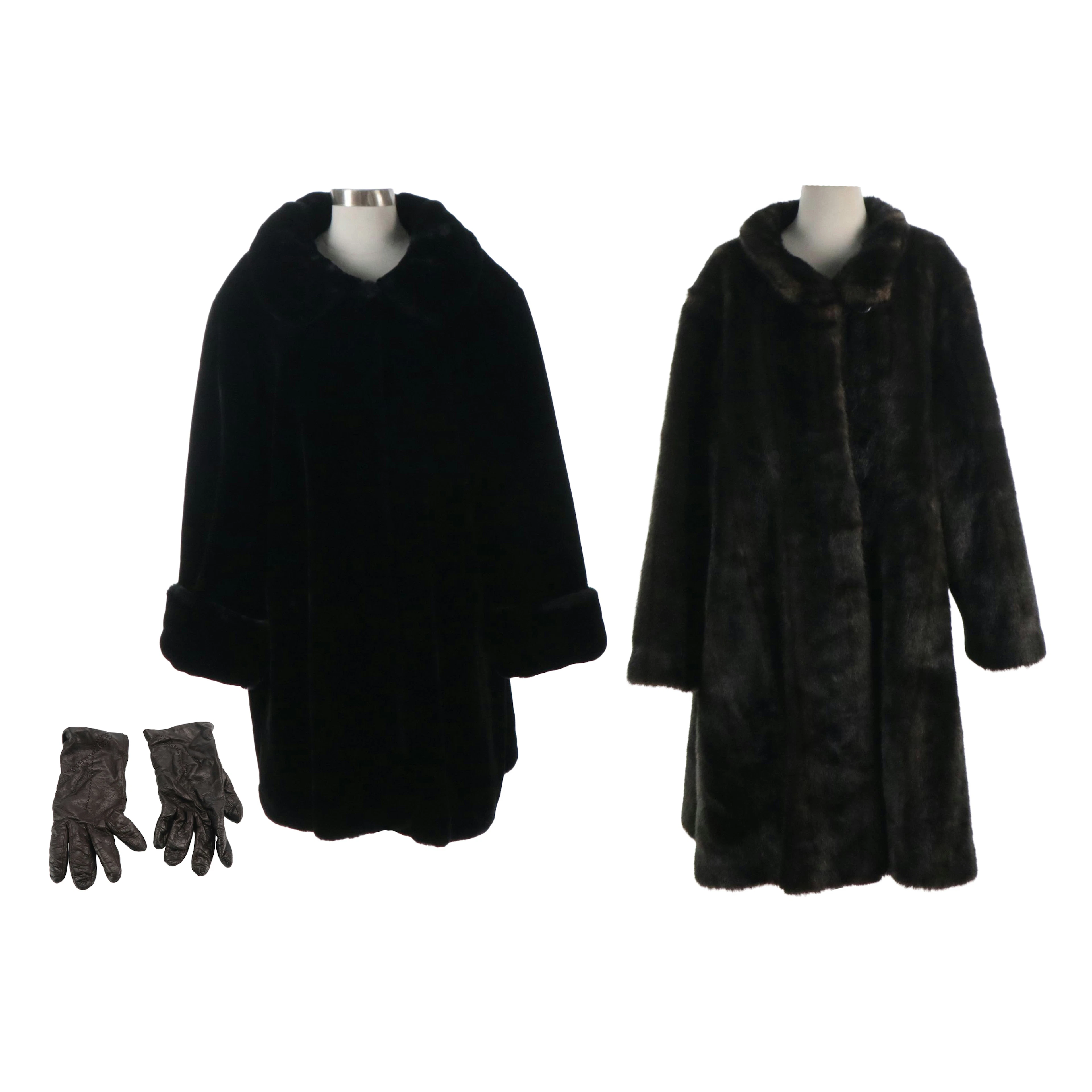 Terry Lewis Classic Luxuries and Illusion by Sherry Cassin Faux Fur Coats