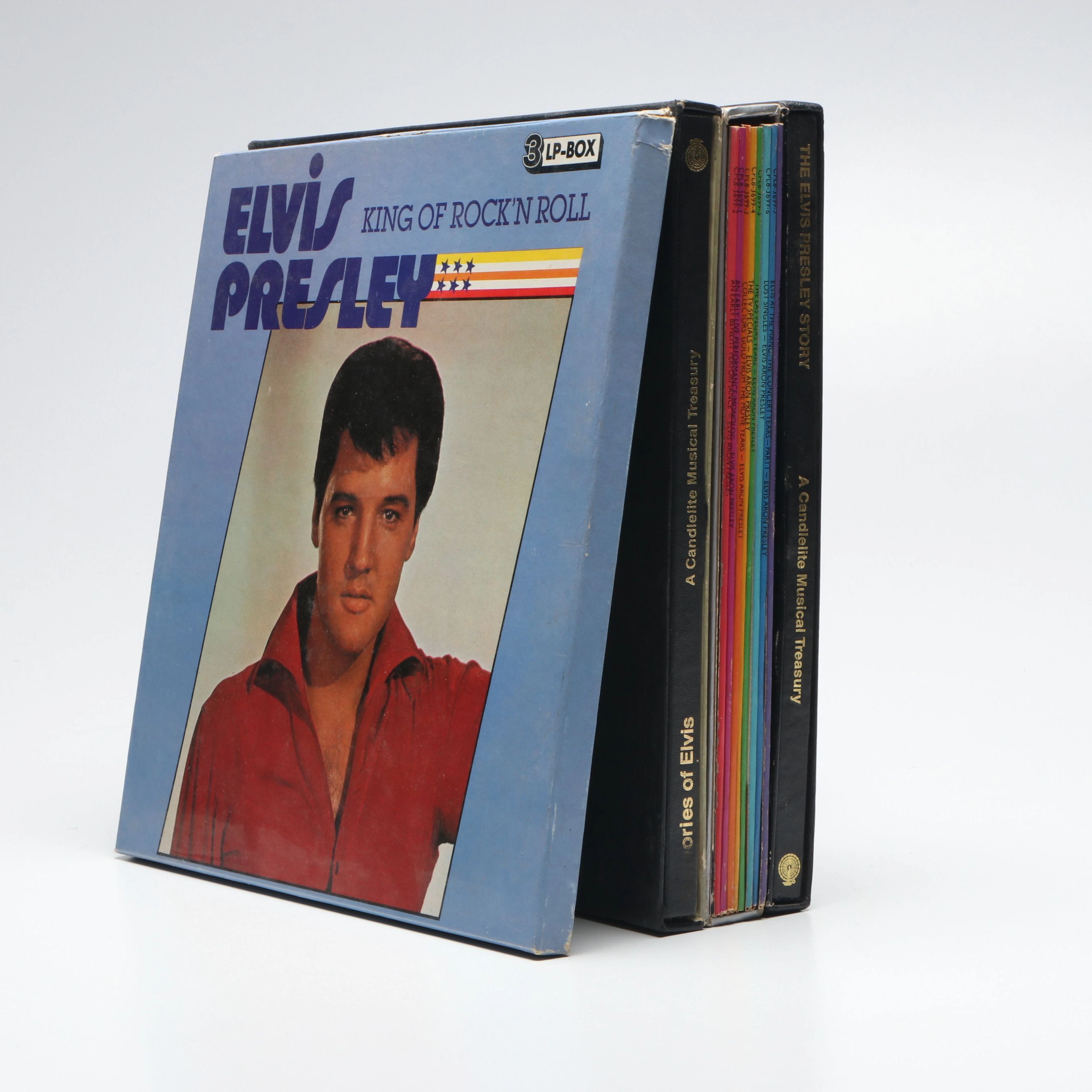 "The Elvis Presley Story" and More Elvis Vinyl Record Box Sets