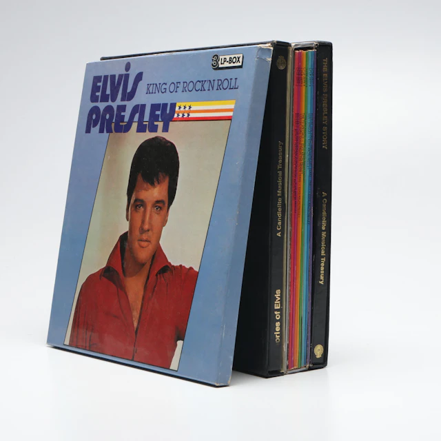 "The Elvis Presley Story" and More Elvis Vinyl Record Box Sets