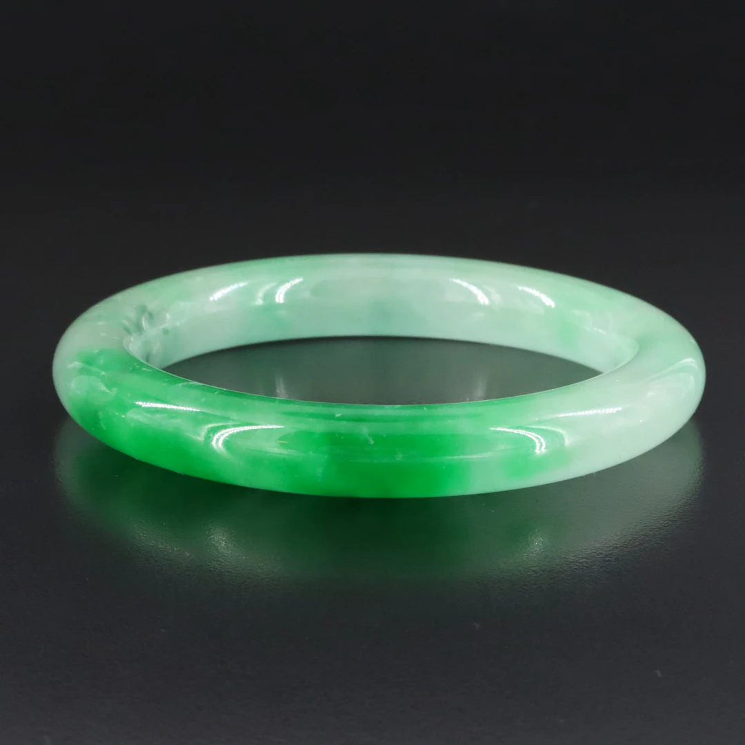 Jadeite Hololith Bangle