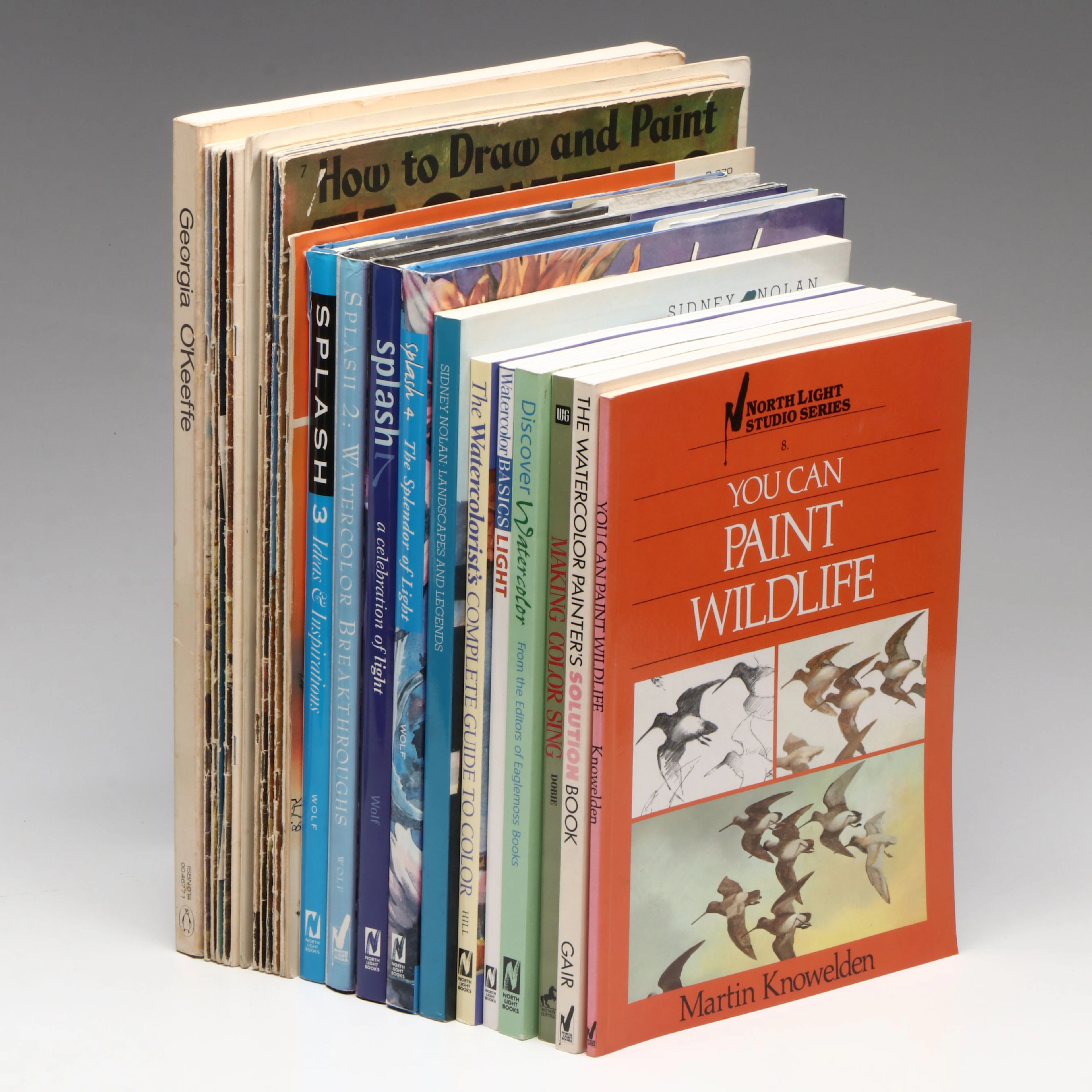 "Georgia O'Keeffe," "You can Paint Wildlife," and More Painting Books